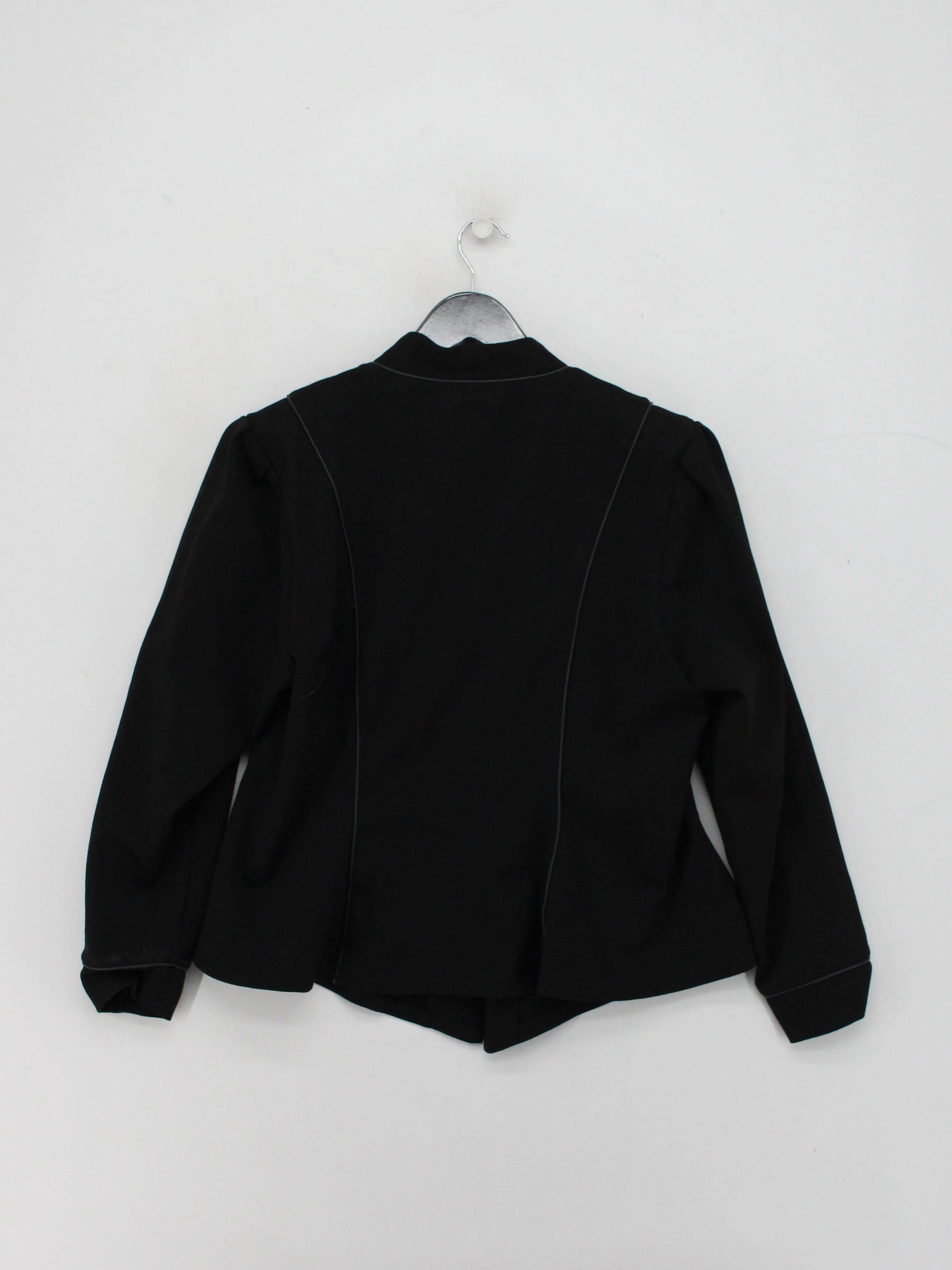 City Chic Overcoat jacket black - Image 2