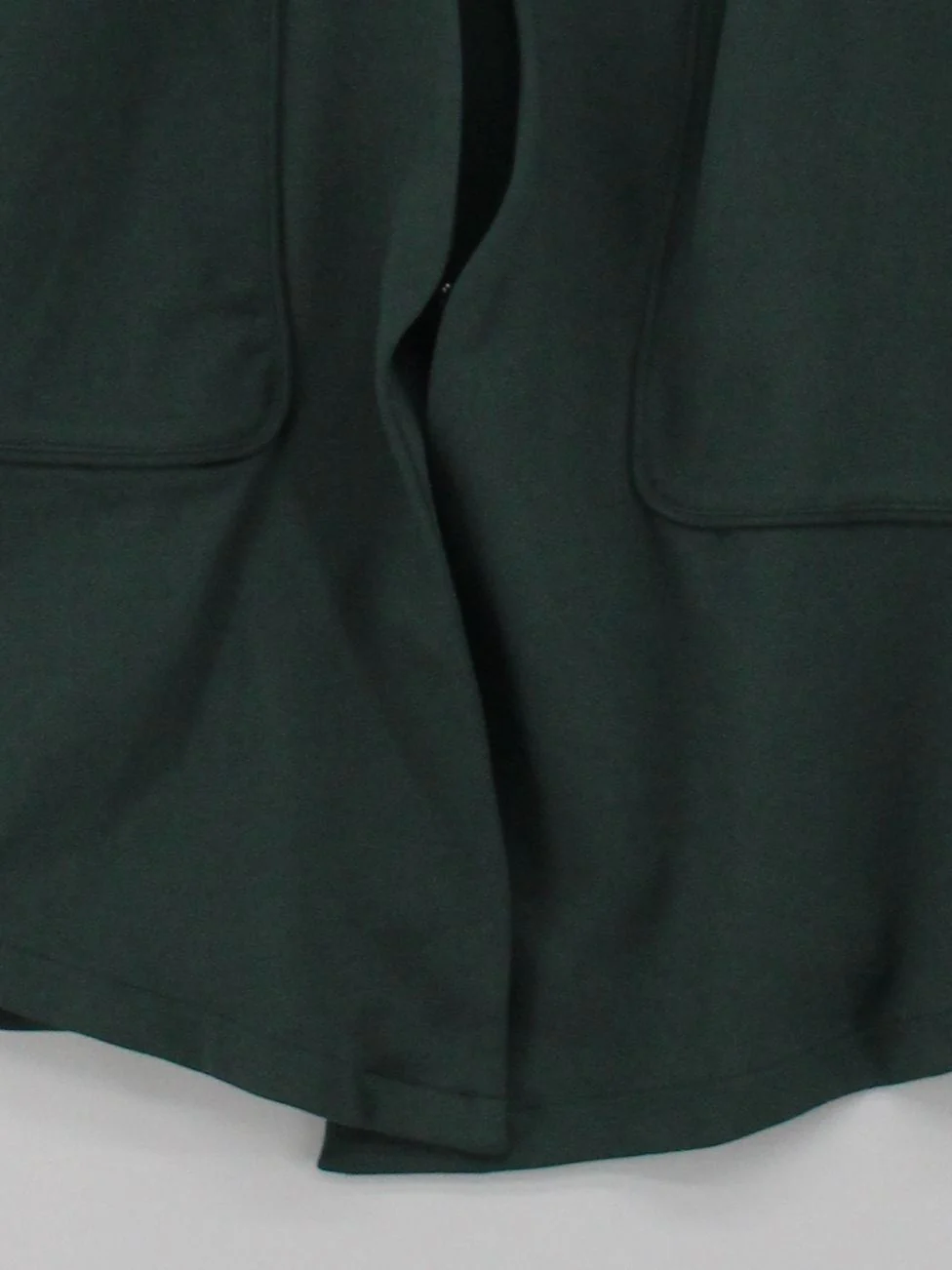 City Chic Women's Blazer S Green Viscose with Polyester, Elastane Overcoat - Image 4