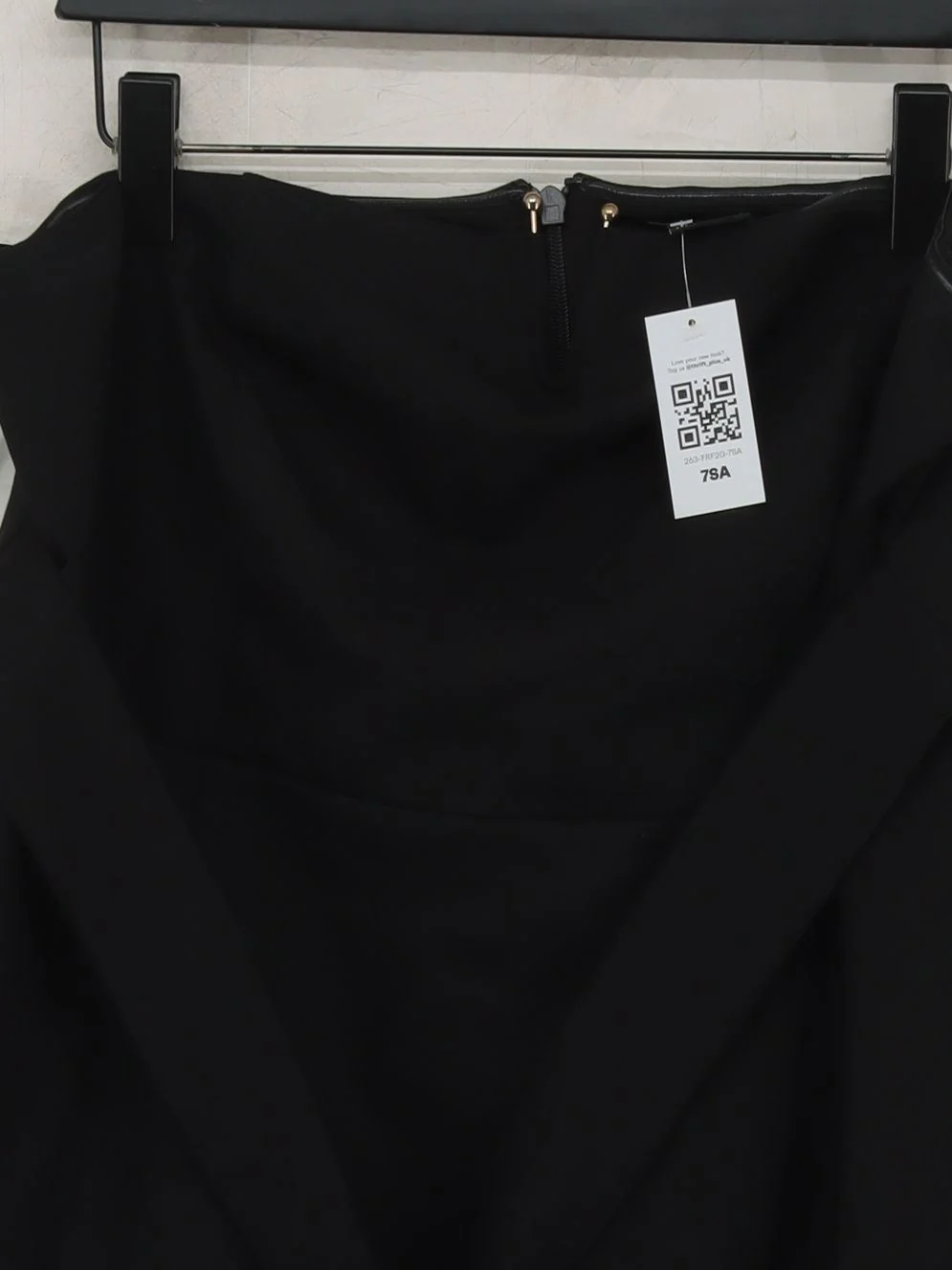City Chic Women's Mini Skirt L Black 100% Other Short Mini - Image 3