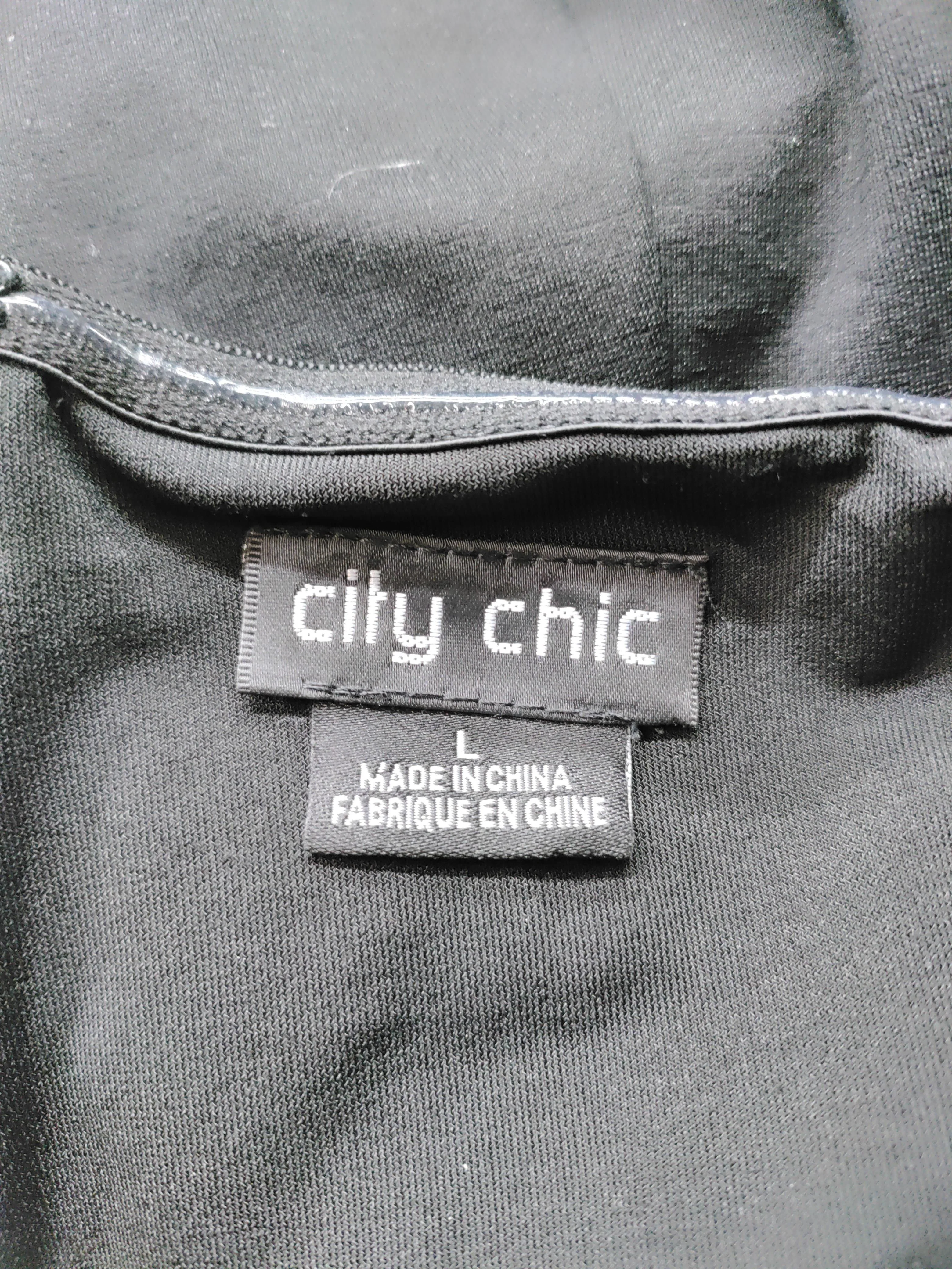 City Chic Women's Mini Skirt L Black 100% Other Short Mini - Image 5