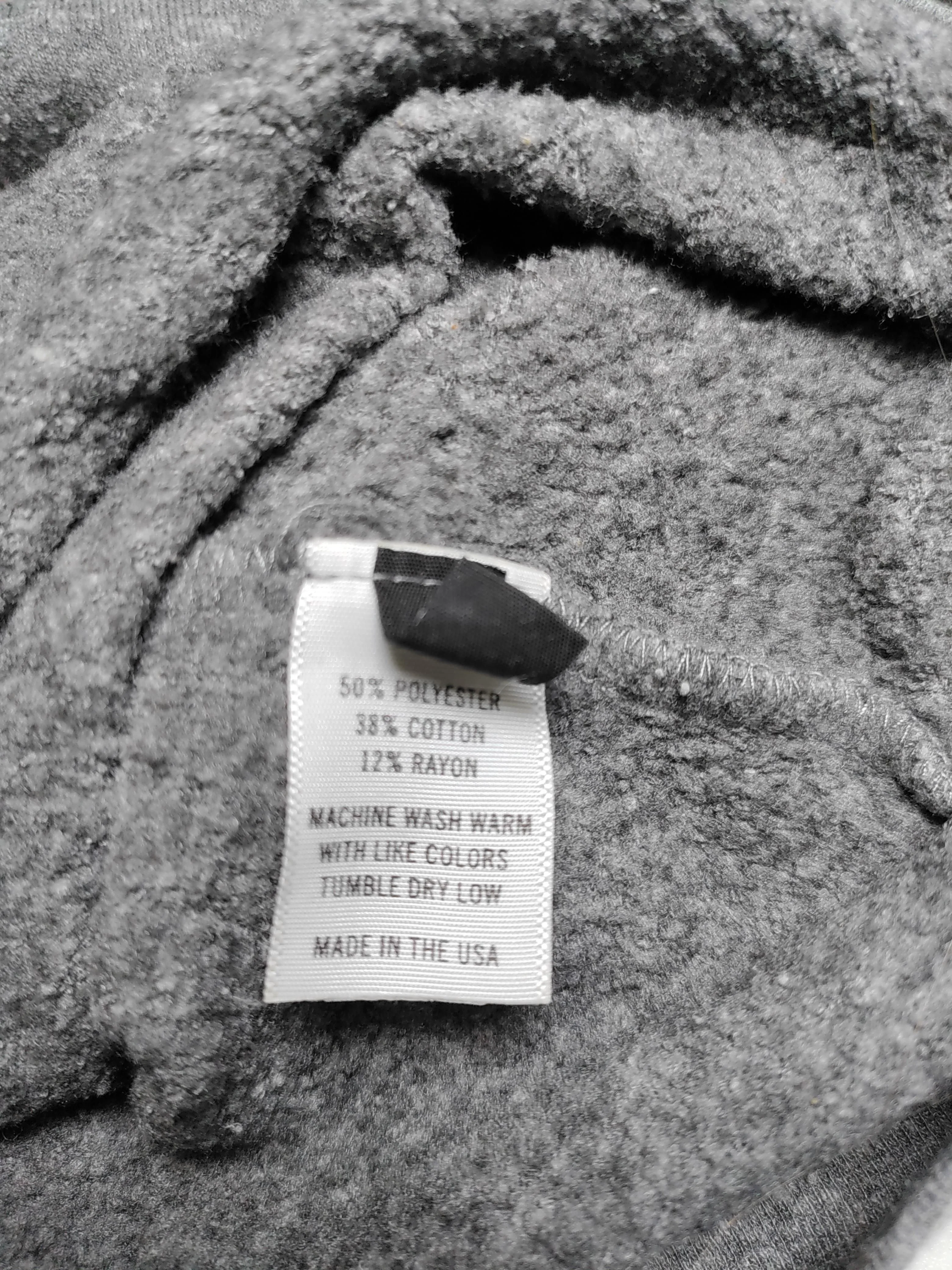Clare V. Women's Hoodie M Grey Graphic Polyester with Cotton, Rayon Pullover - Image 7