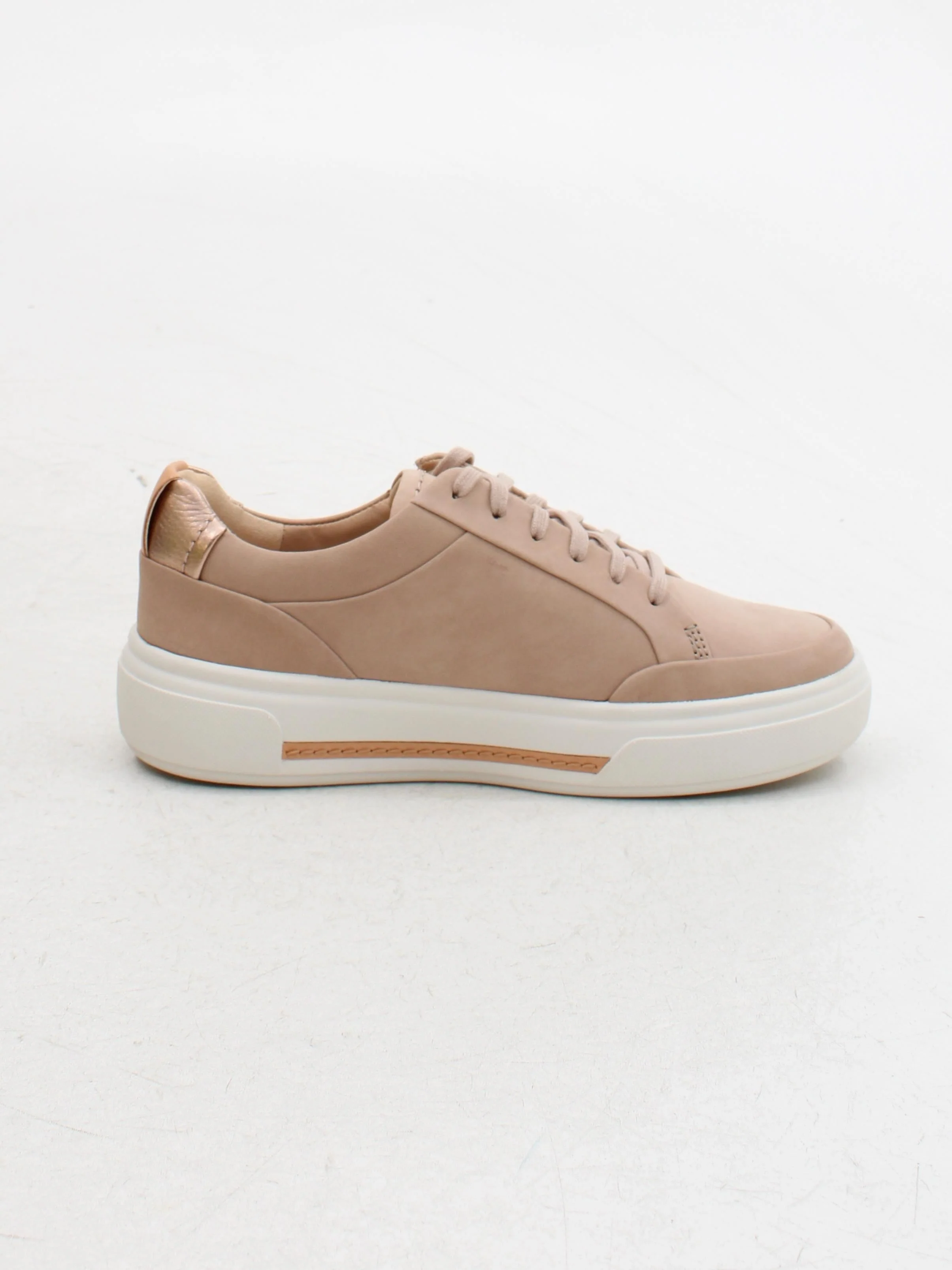 Clarks HOLLYHOCK ZIP Women's Trainers 5063421306297 UK5 EU38 US7.5 in Tan - Image 5