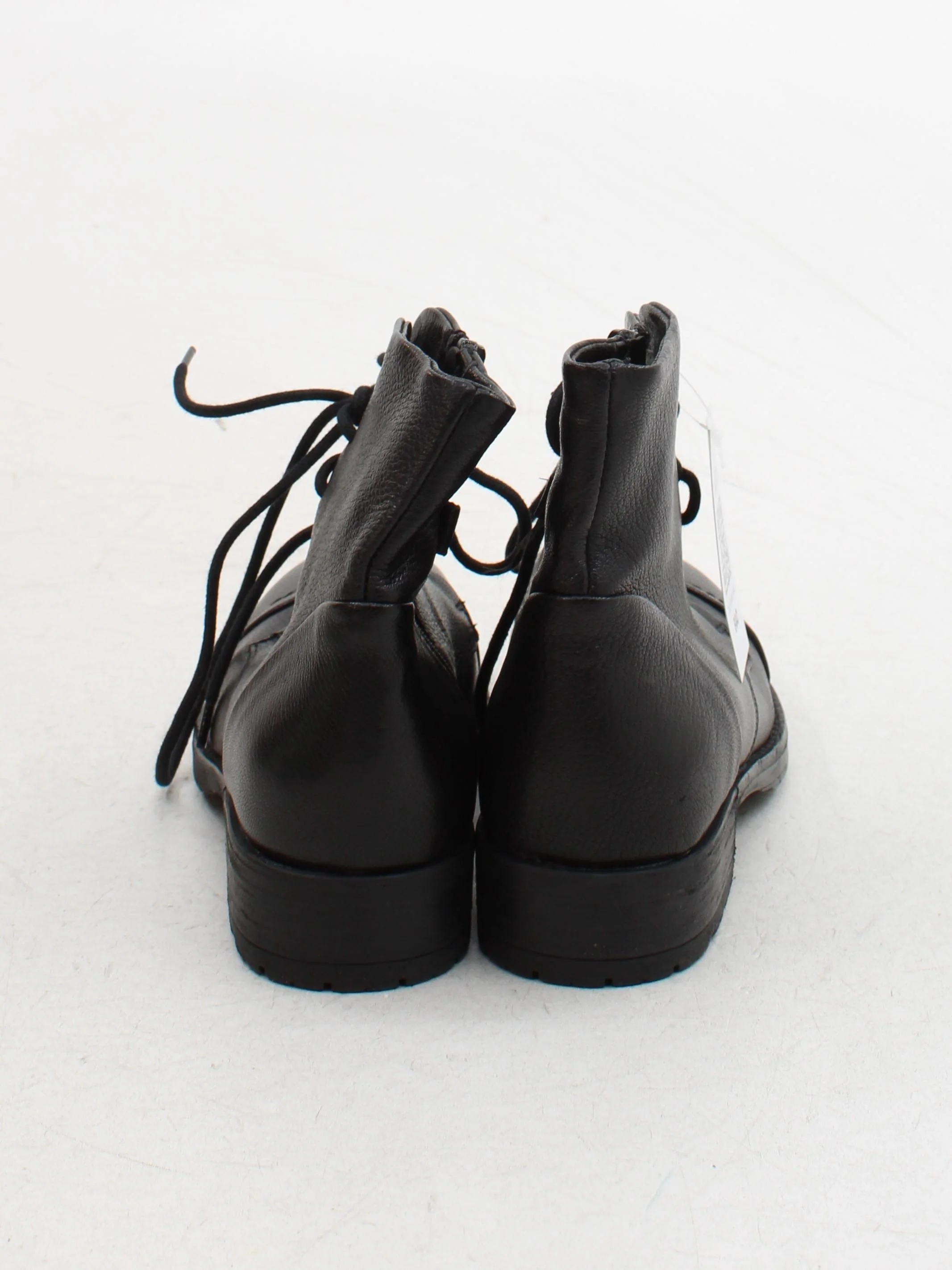 Clarks Men's Boots UK 5 Black 100% Leather Combat - Image 3