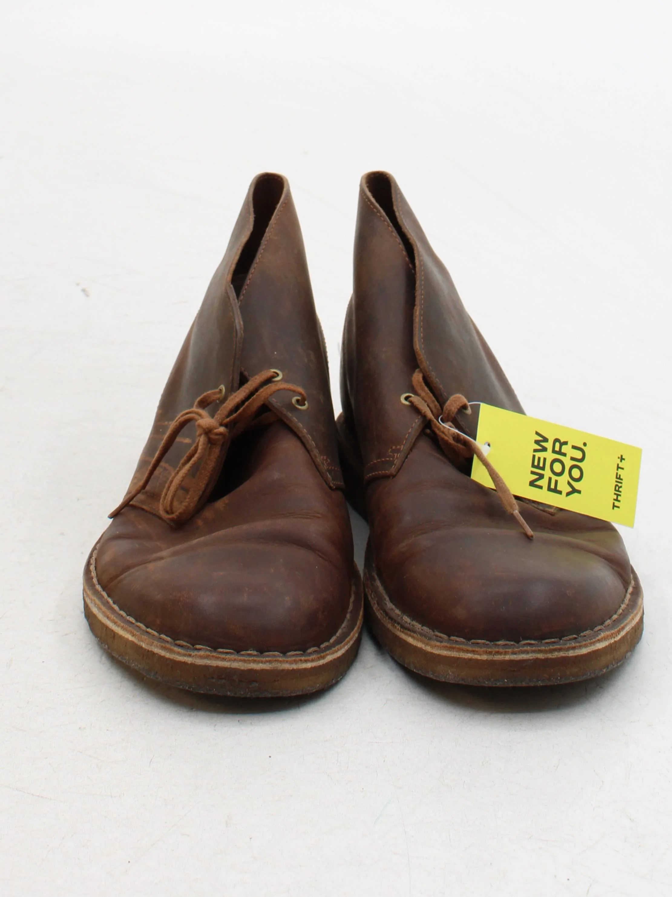 Clarks Men's Boots UK 9.5 Brown 100% Leather Desert - Image 2