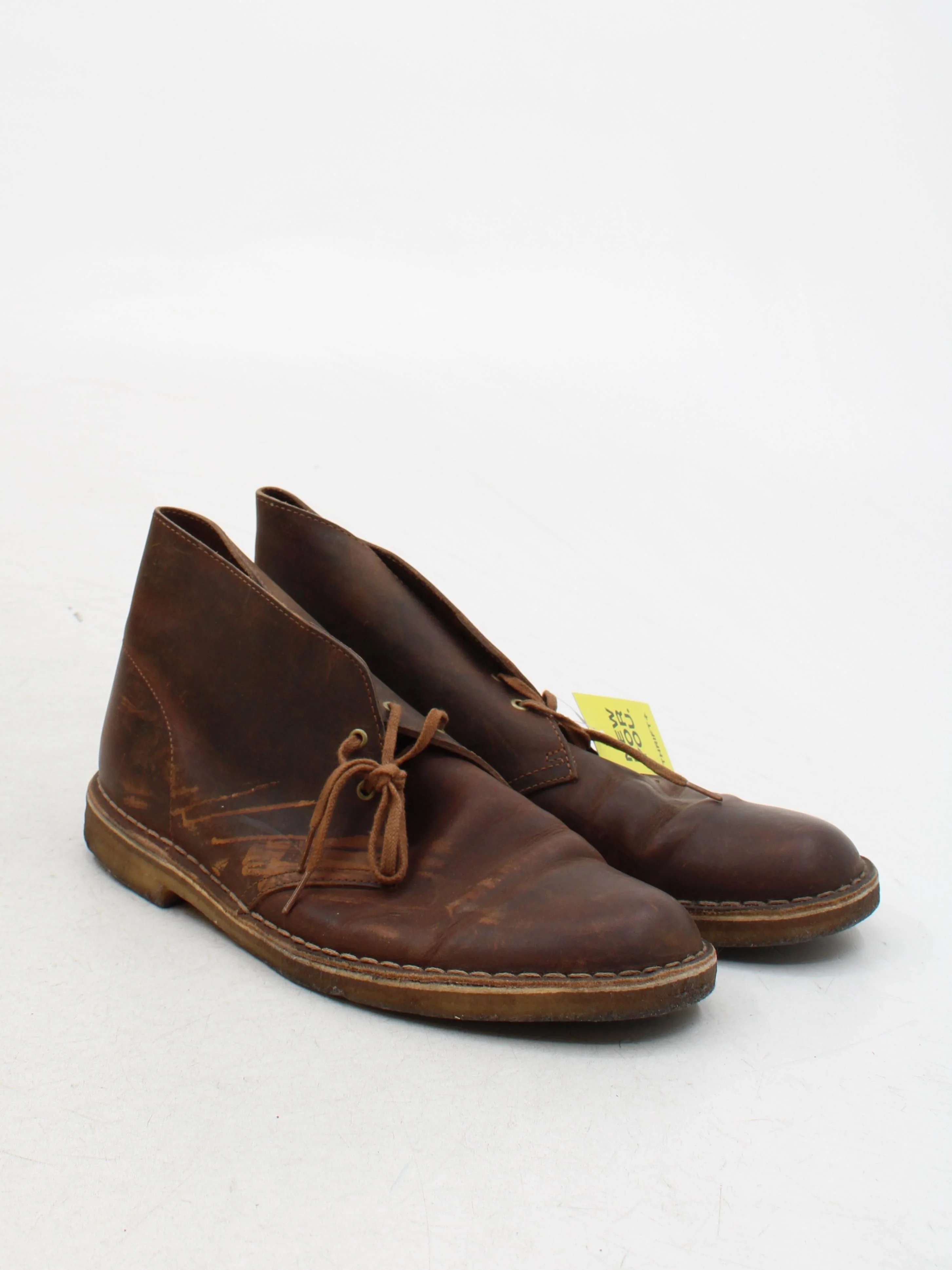 Clarks Men's Boots UK 9.5 Brown 100% Leather Desert - Image 4