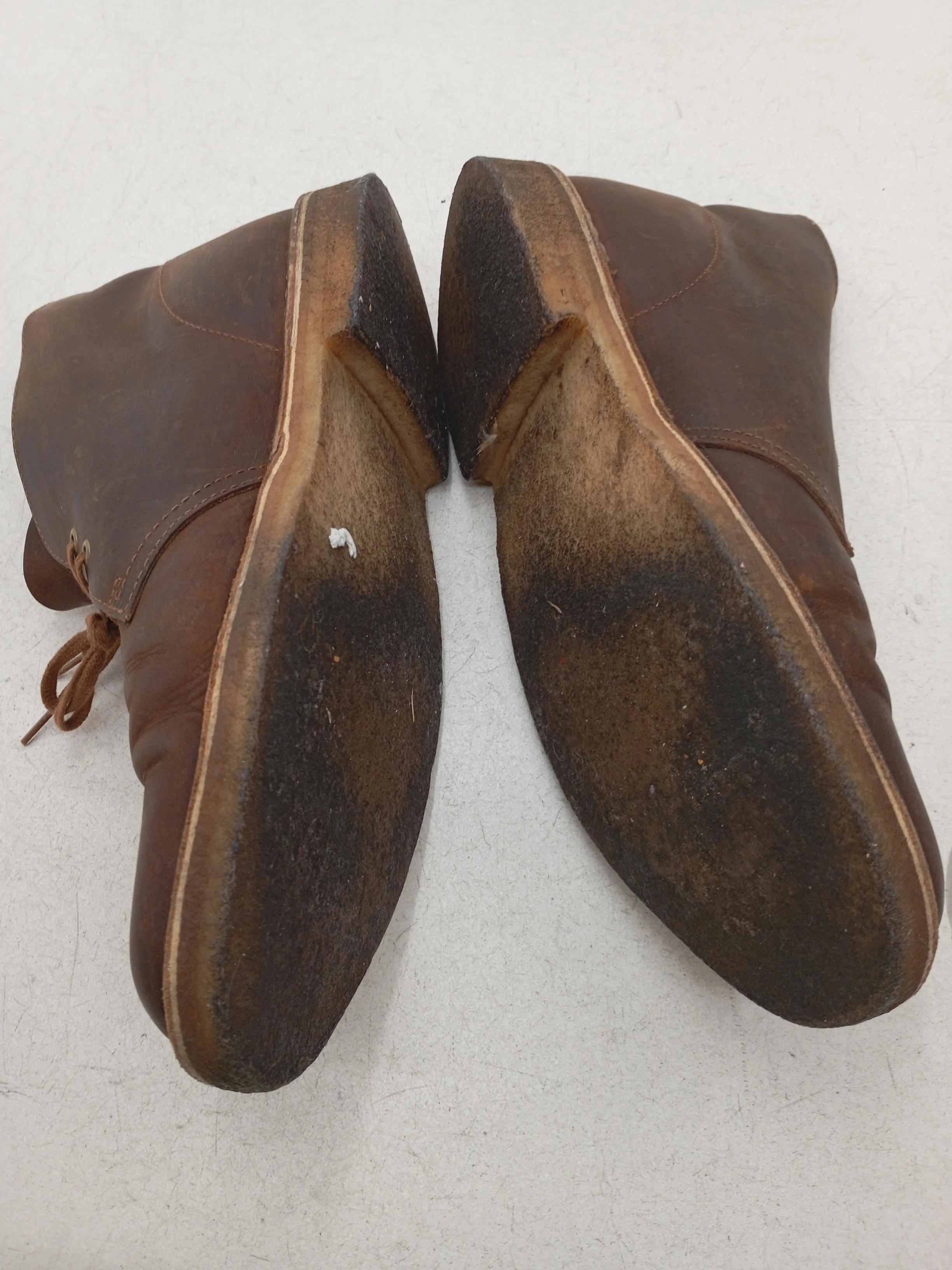 Clarks Men's Boots UK 9.5 Brown 100% Leather Desert - Image 7