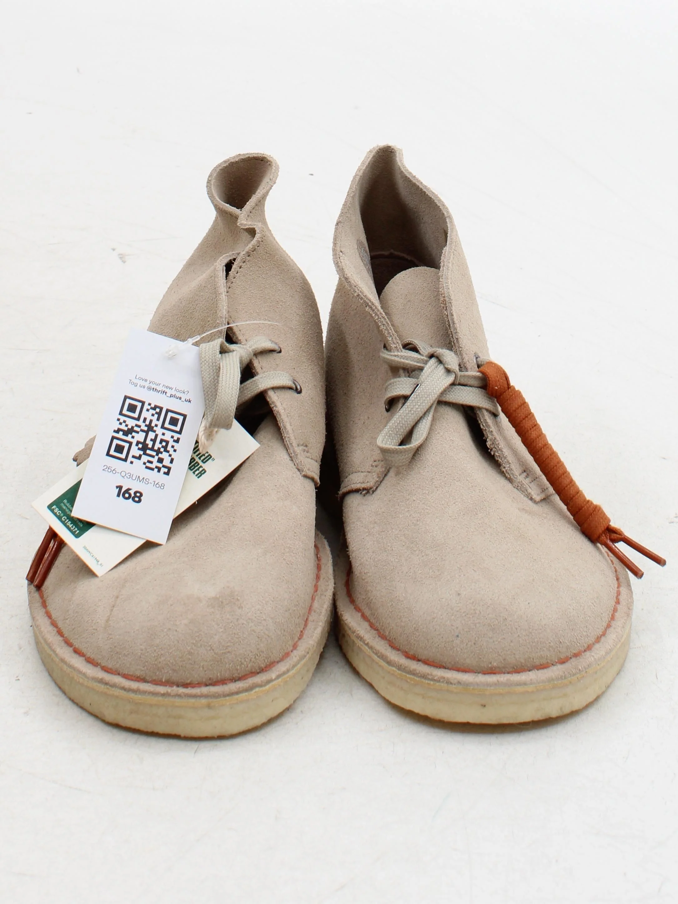 Clarks Men's Boots UK 9 Tan Suede with Other Desert - Image 2