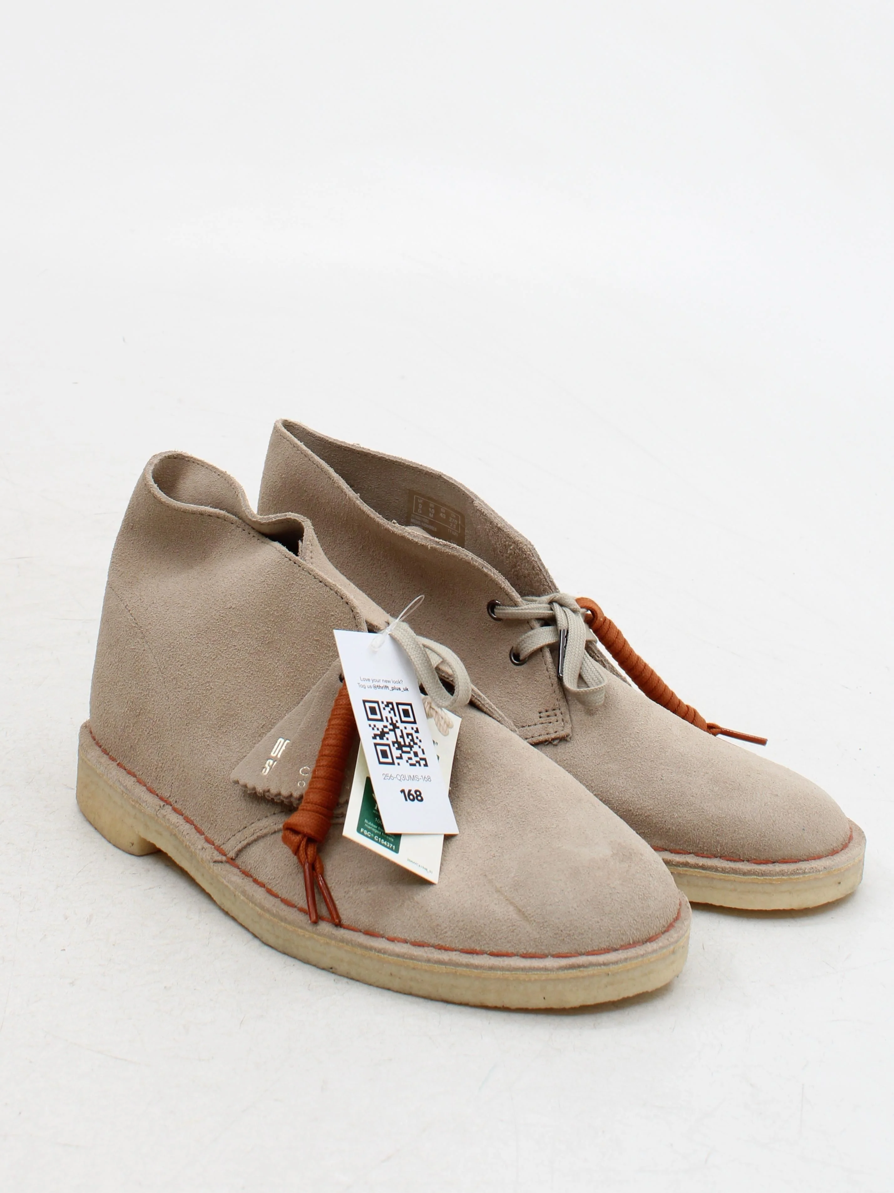 Clarks Men's Boots UK 9 Tan Suede with Other Desert - Image 4