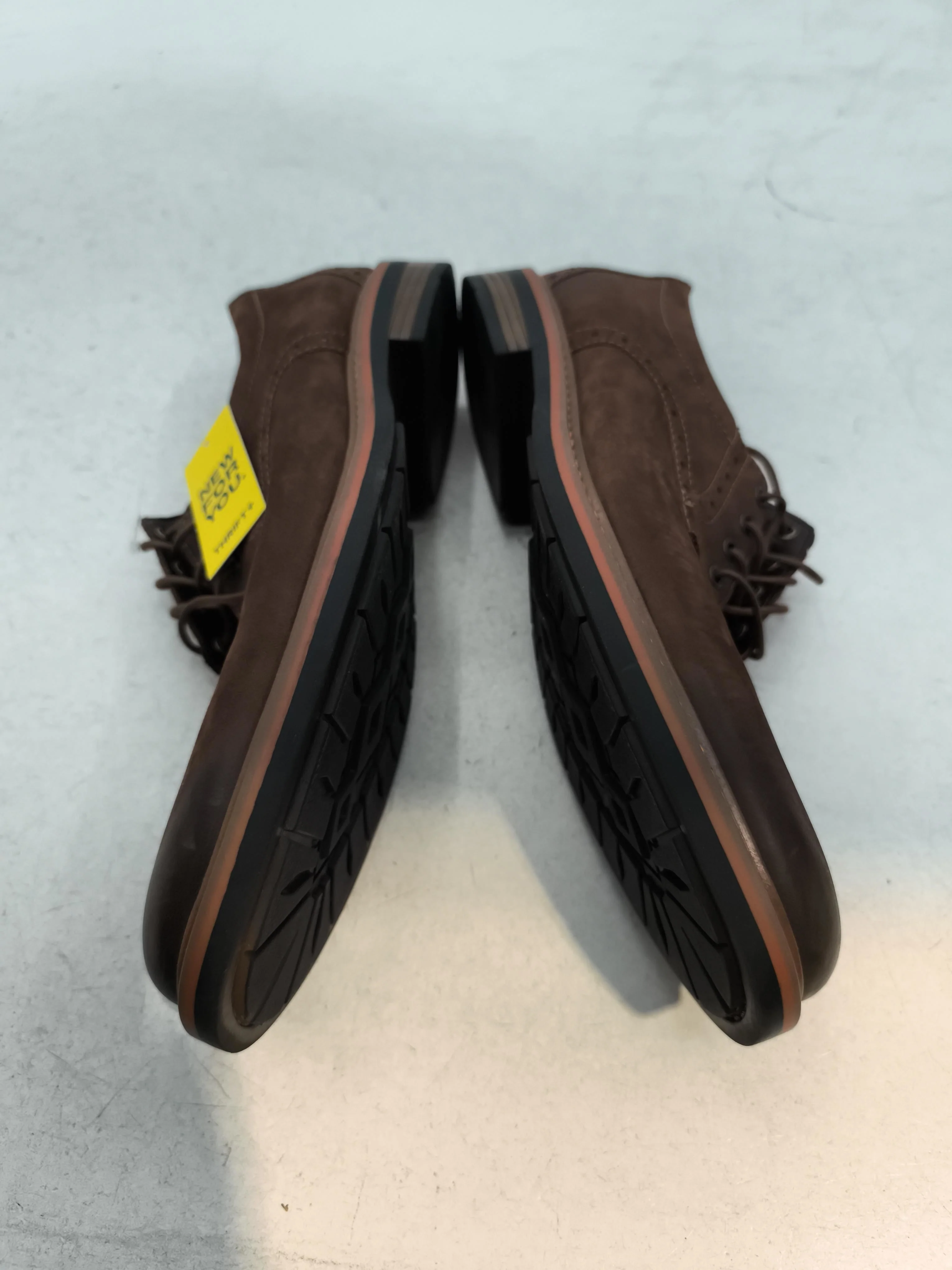 Clarks Men's Formal Shoes UK 11 Brown 100% Suede Brogue - Image 7