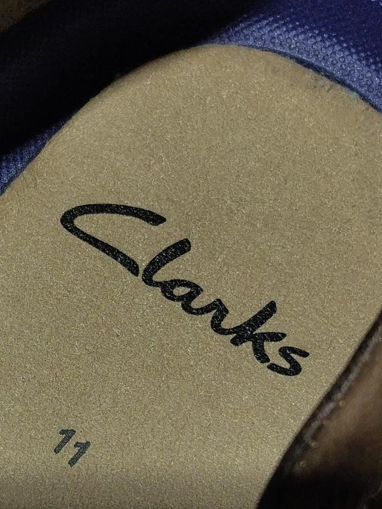 Clarks Men's Formal Shoes UK 11 Brown 100% Suede Brogue - Image 8
