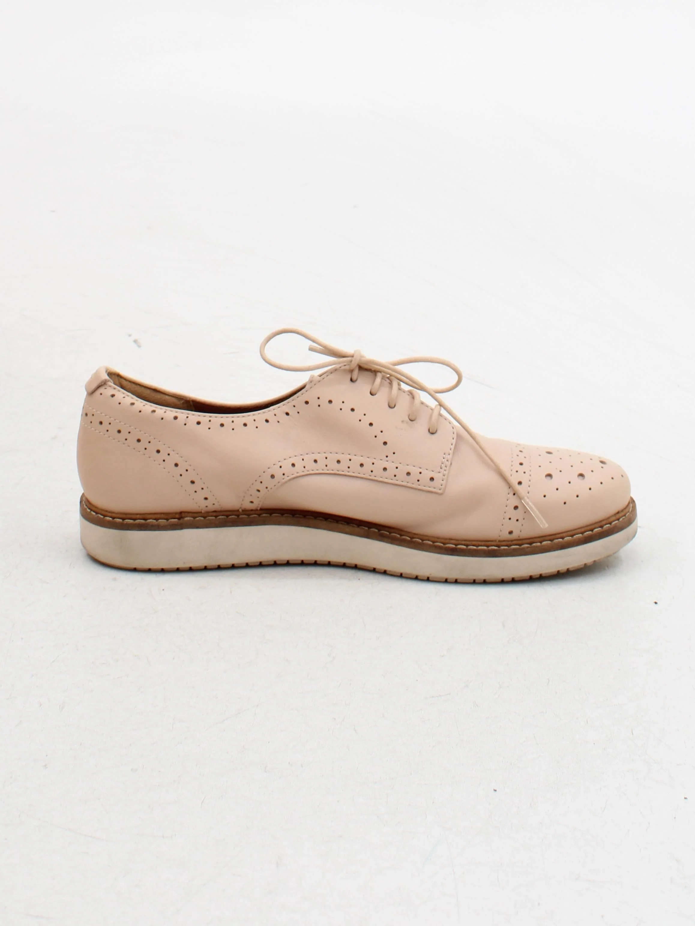 Clarks Men's Formal Shoes UK 4.5 Tan 100% Leather Brogue - Image 5