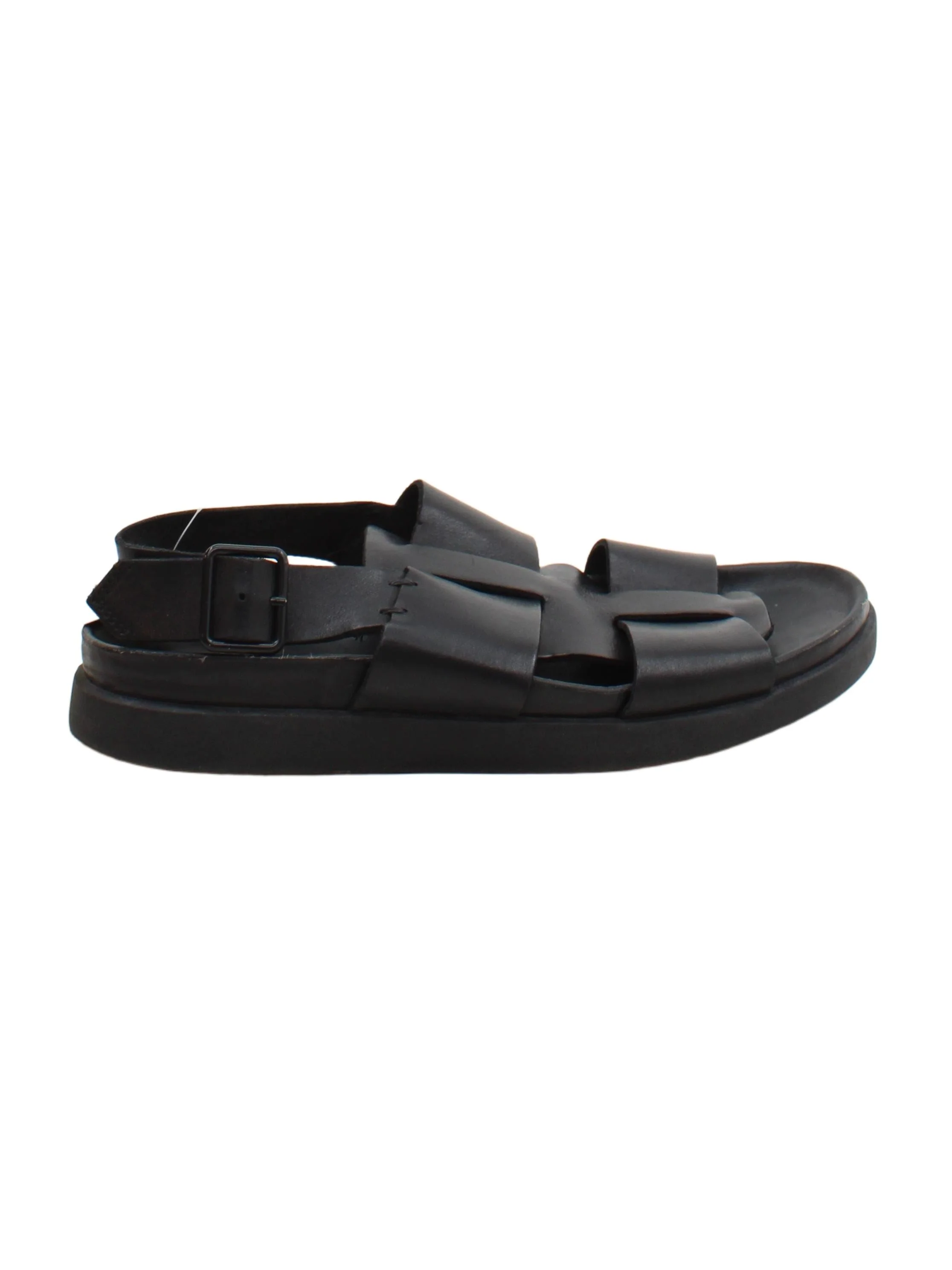 Clarks Men's Sandals UK 7 Black 100% Leather Slider
