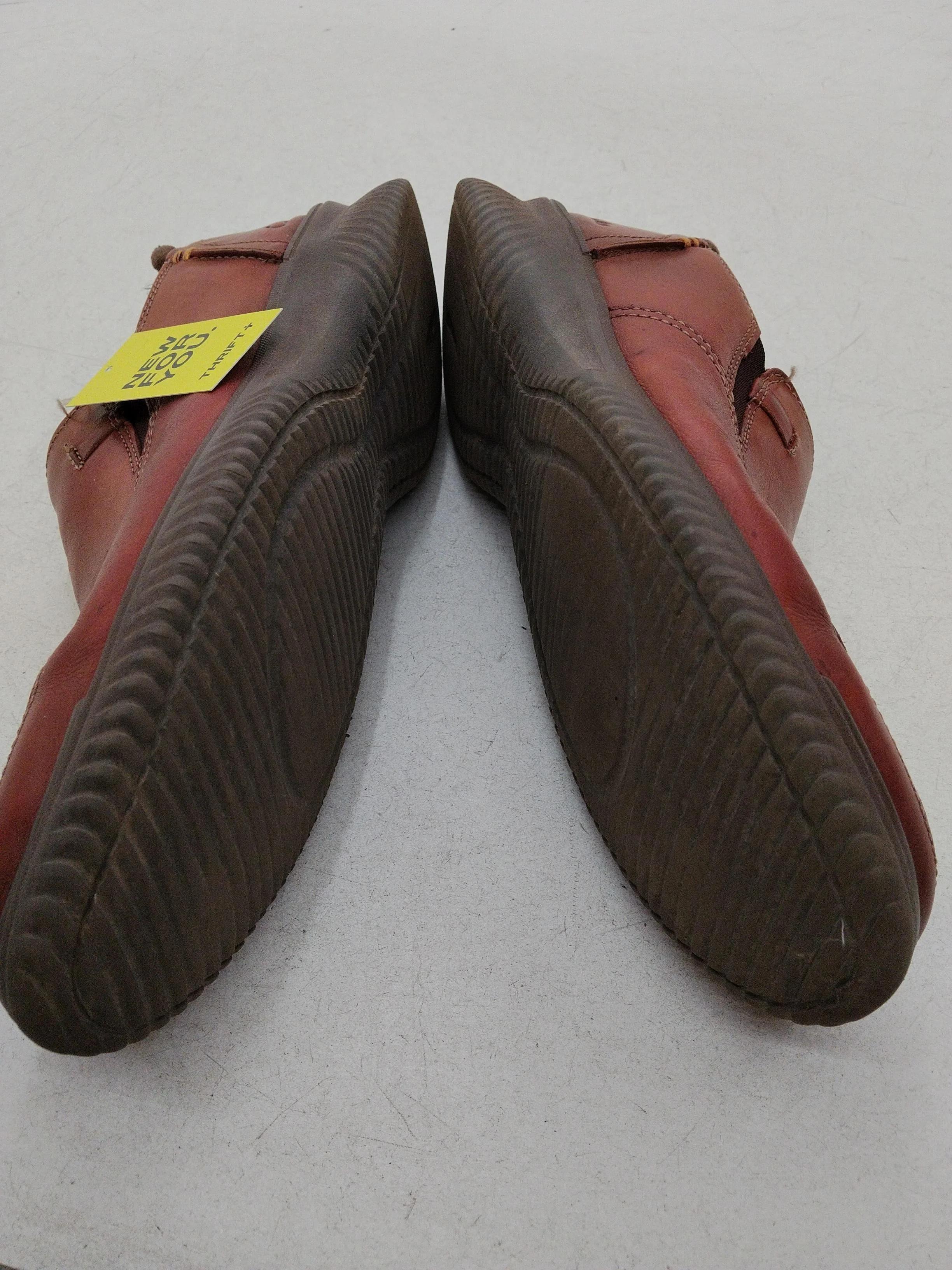 Clarks Men's Shoes UK 10 Brown 100% Leather Loafer - Image 7