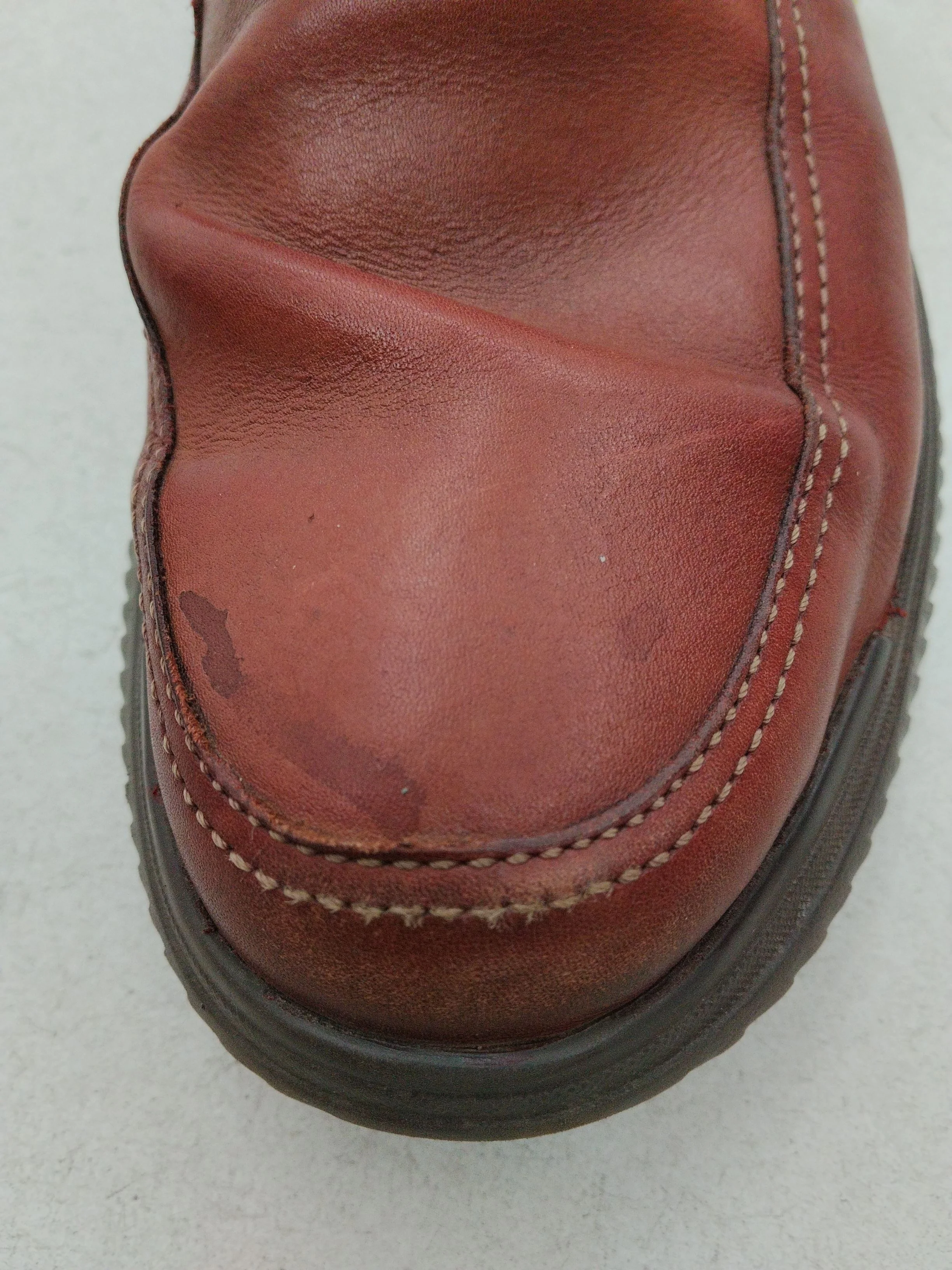 Clarks Men's Shoes UK 10 Brown 100% Leather Loafer - Image 8