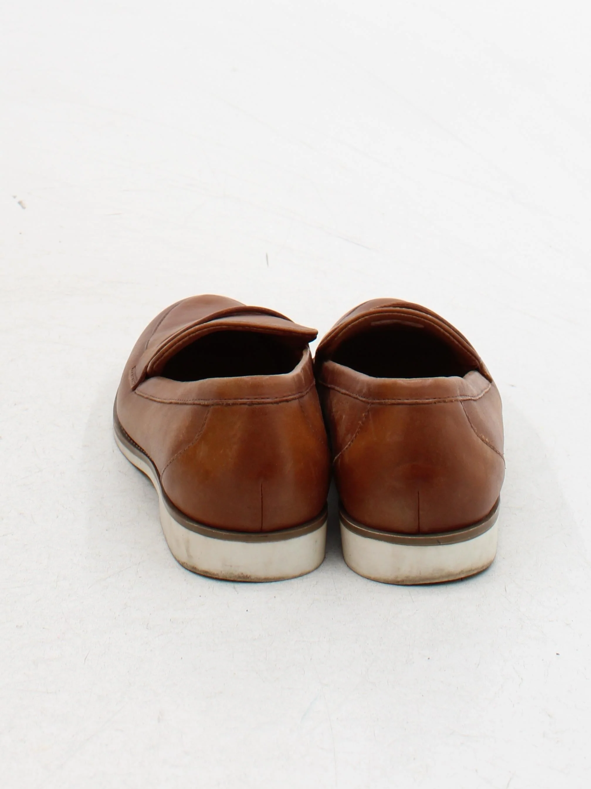 Clarks Men's Shoes UK 5 Brown 100% Leather Loafer - Image 3