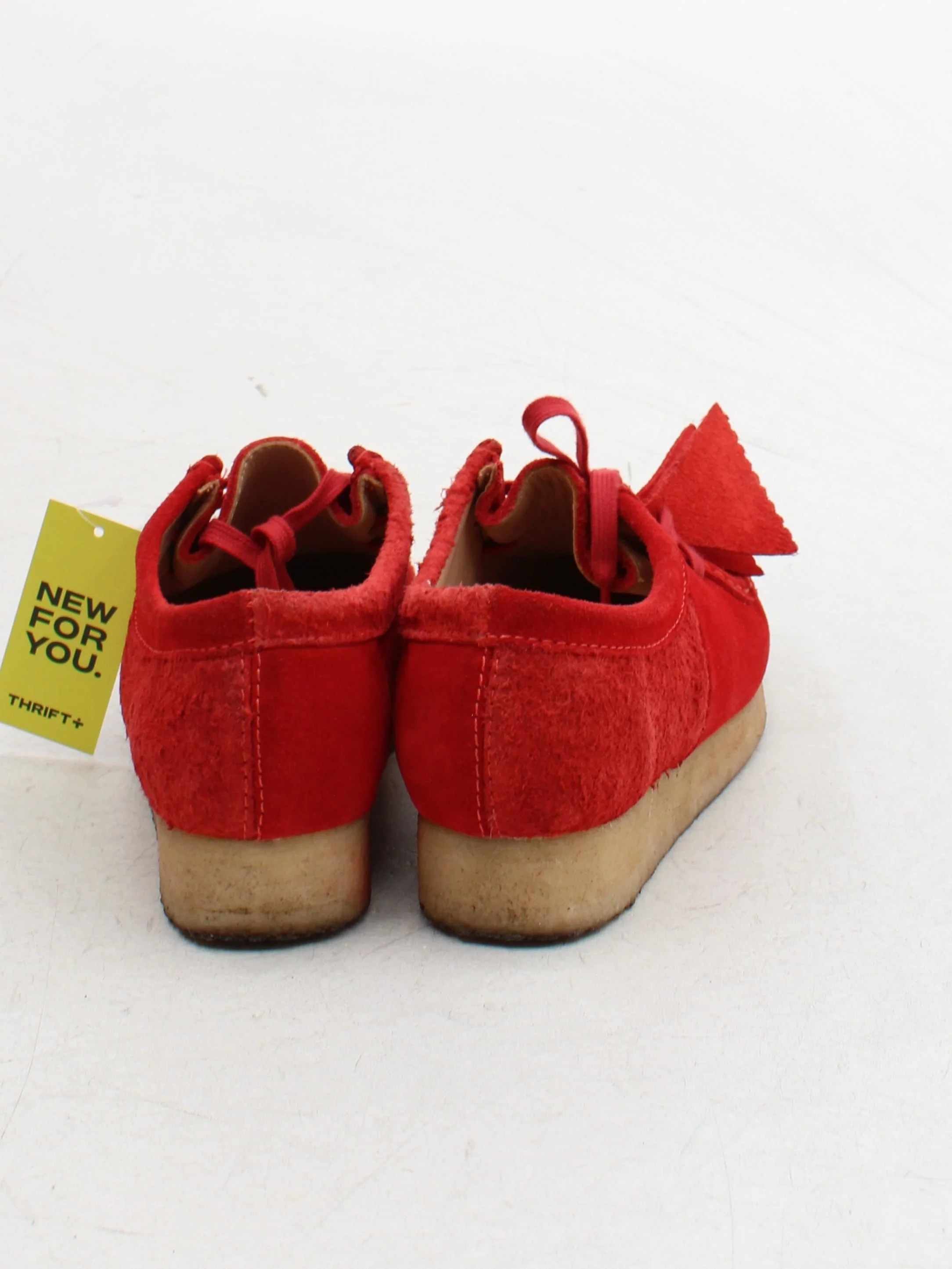 Clarks Men's Shoes UK 5 Red 100% Suede Loafer - Image 3
