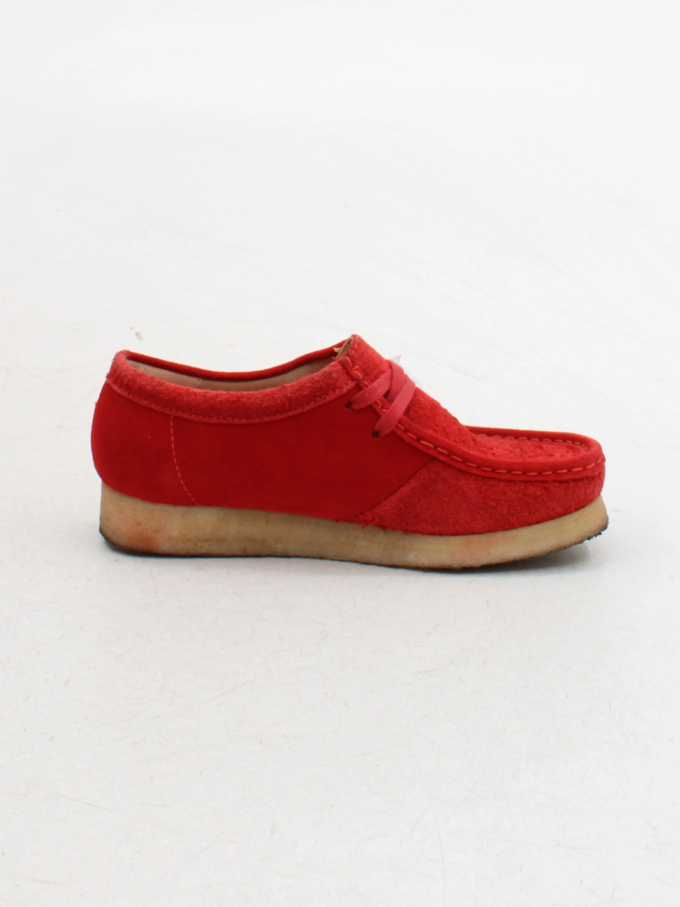 Clarks Men's Shoes UK 5 Red 100% Suede Loafer - Image 5
