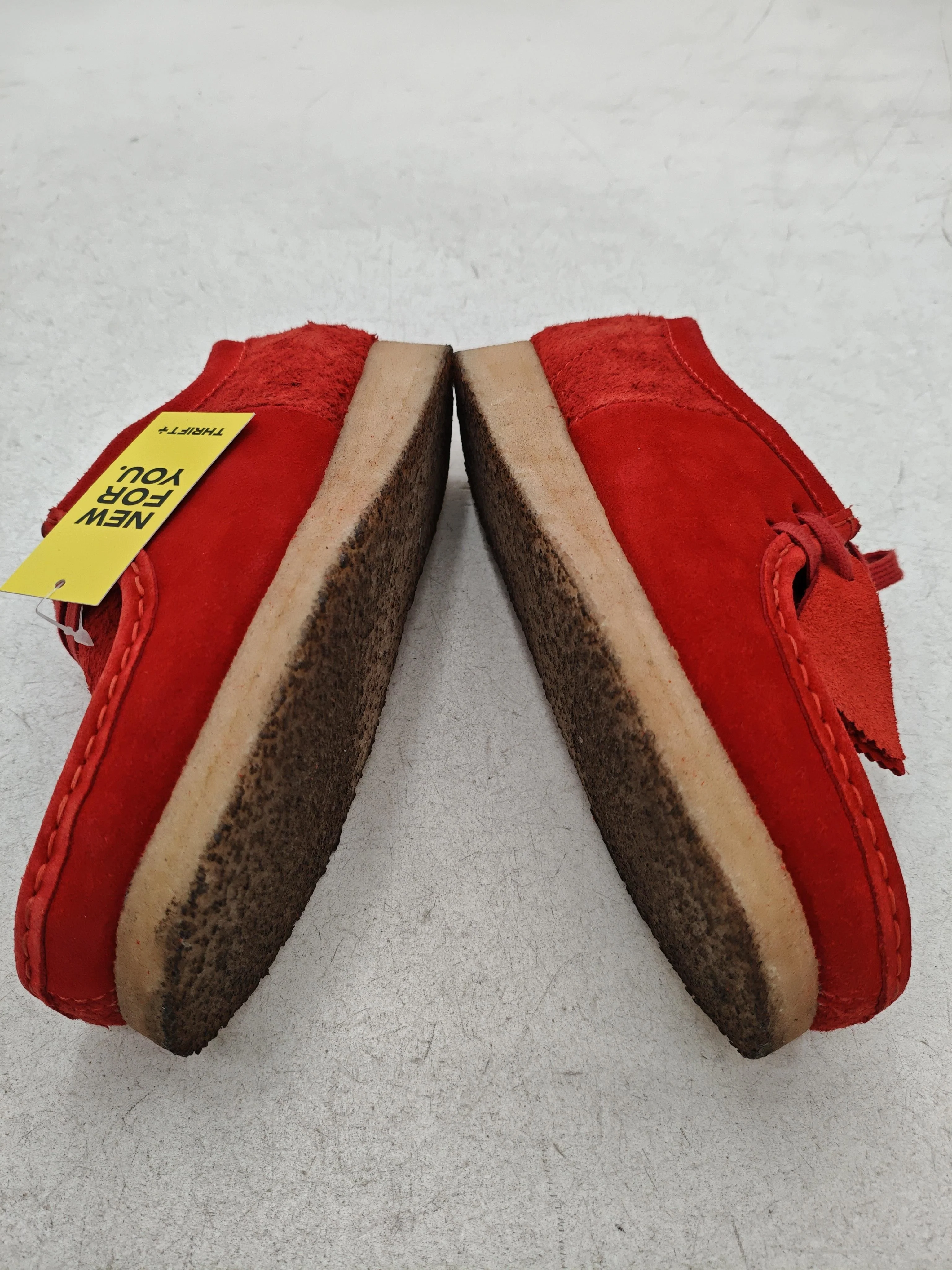 Clarks Men's Shoes UK 5 Red 100% Suede Loafer - Image 7
