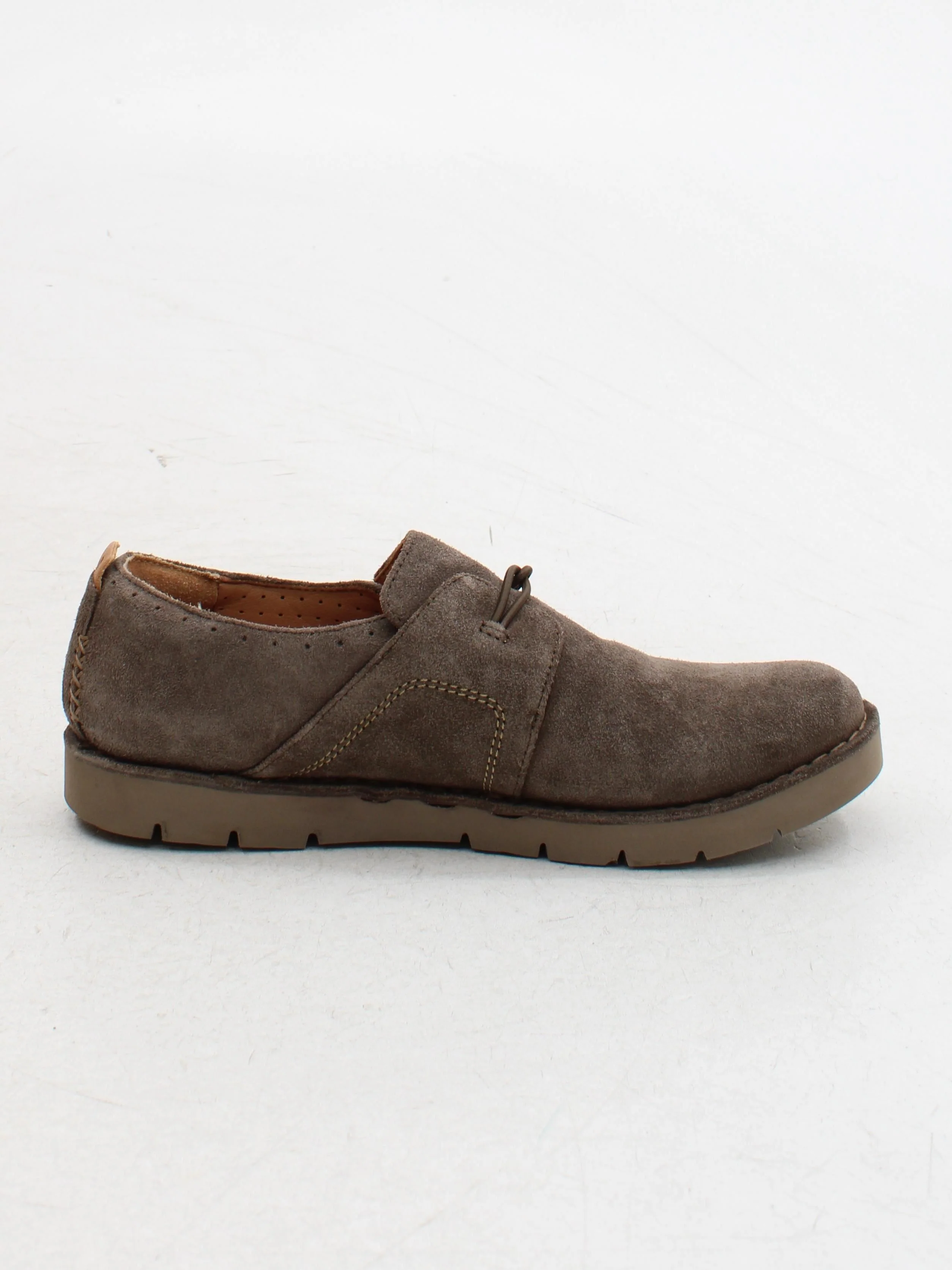 Clarks Men's Shoes UK 6 Brown 100% Suede Loafer - Image 5