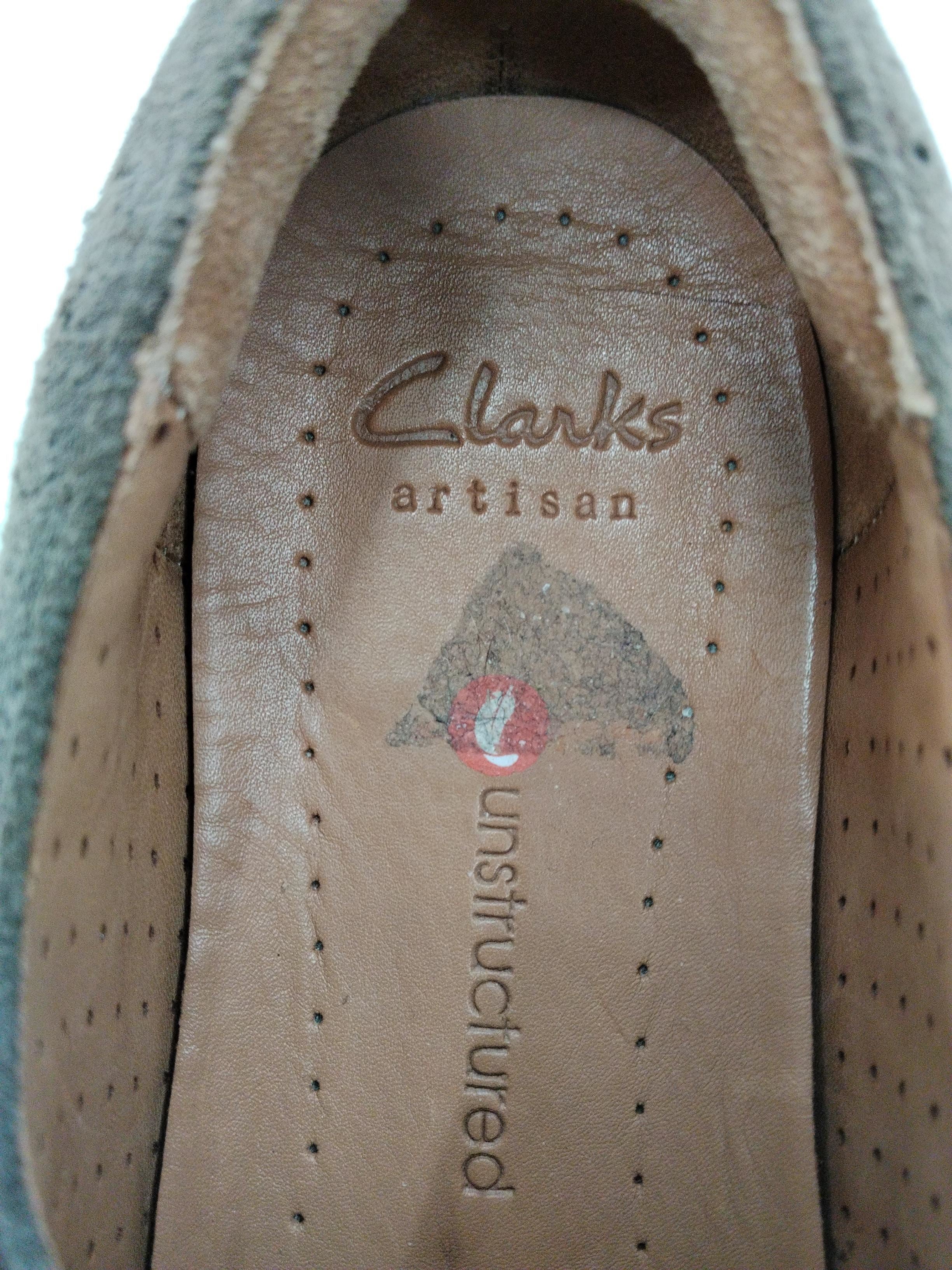 Clarks Men's Shoes UK 6 Brown 100% Suede Loafer - Image 6
