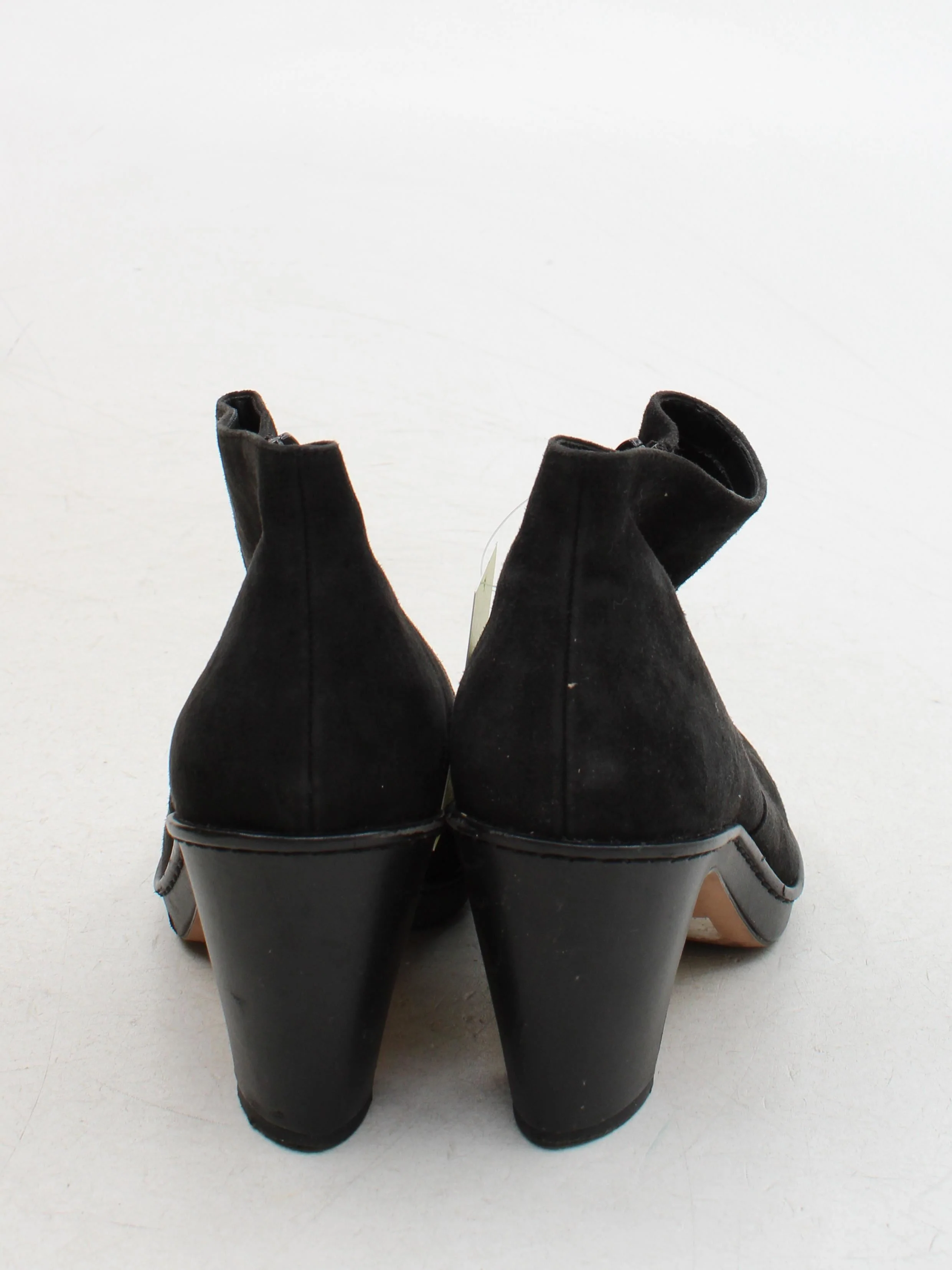 Clarks Women's Boots UK 4 Black 100% Suede Combat - Image 3