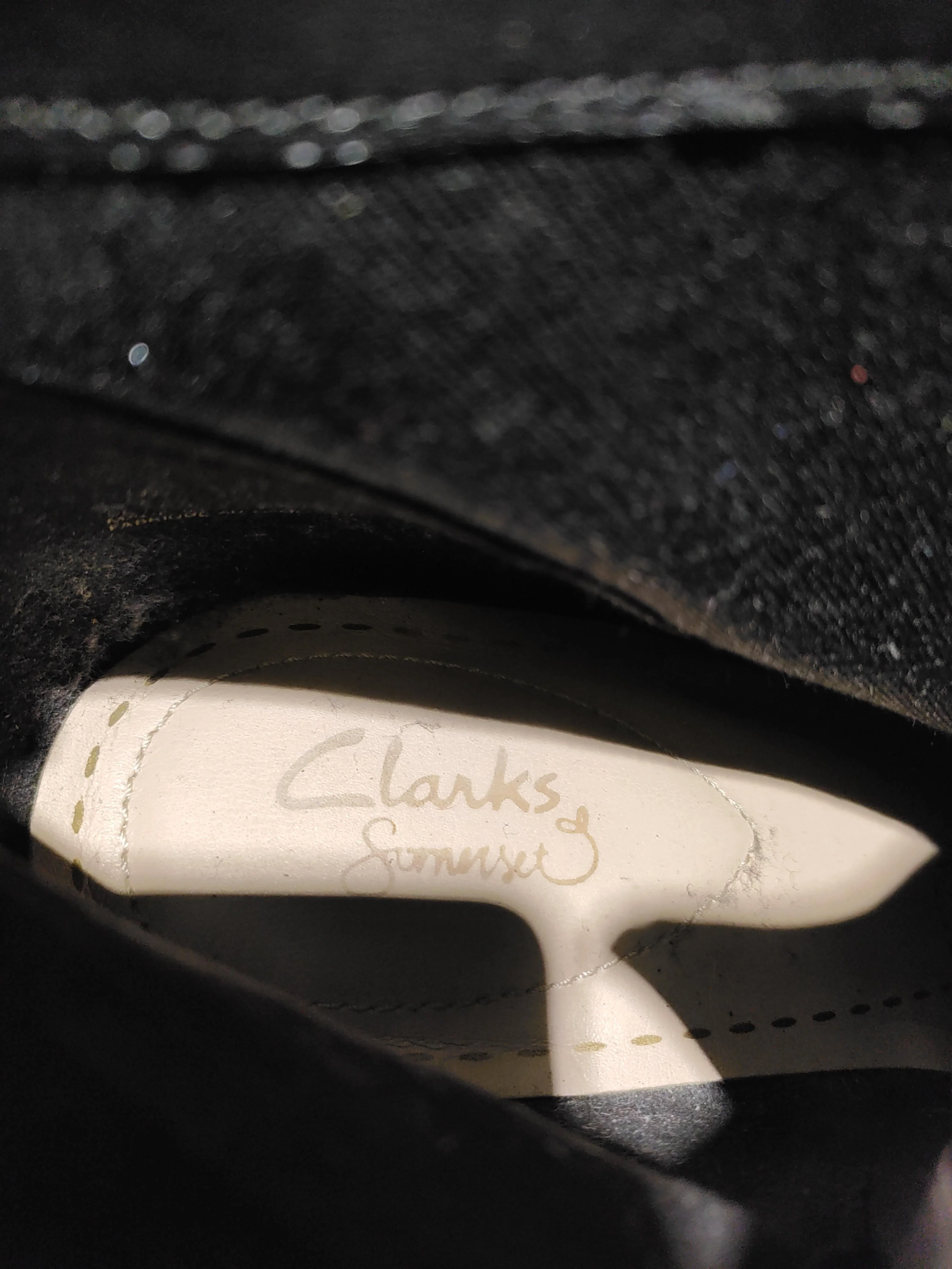 Clarks Women's Boots UK 4 Black 100% Suede Combat - Image 9