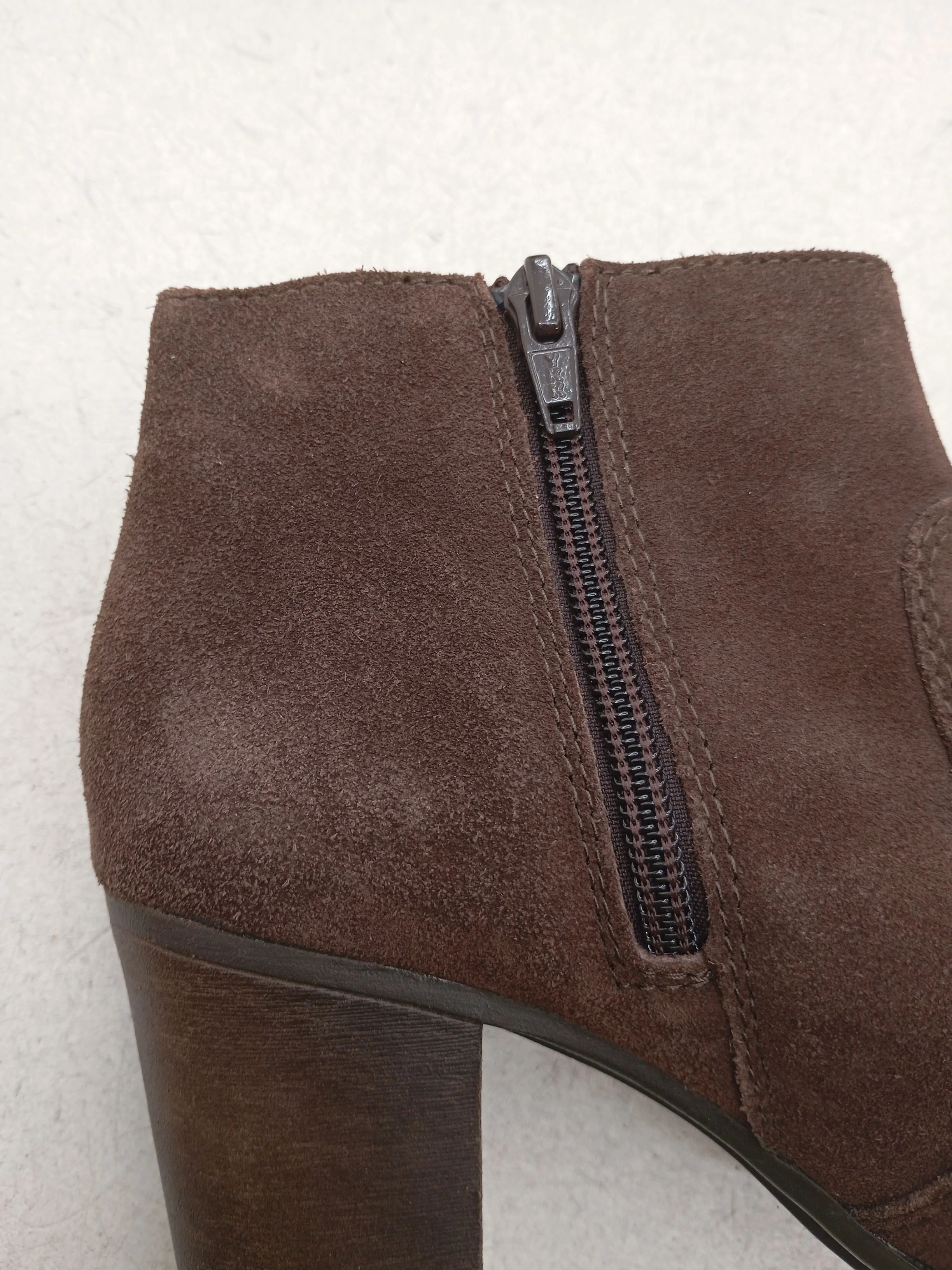 Clarks Women's Boots UK 4 Brown 100% Suede Combat - Image 8