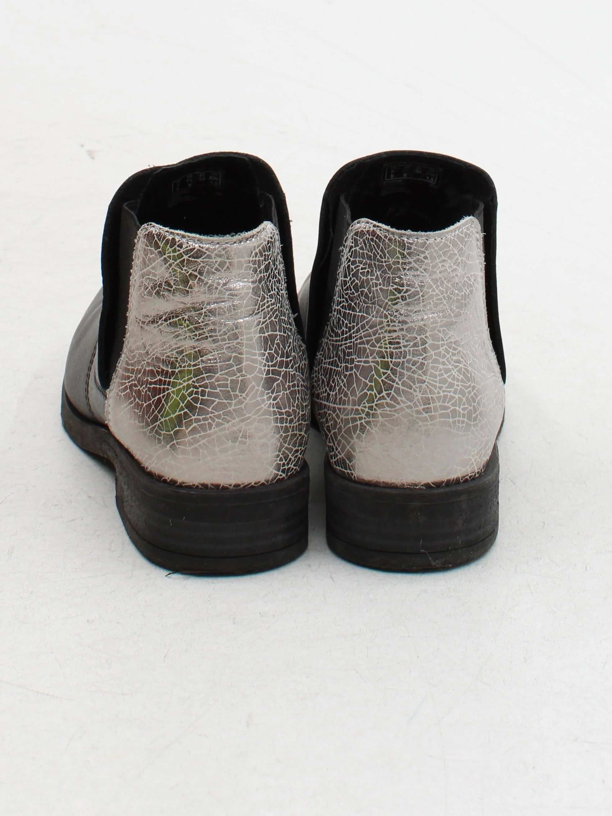 Clarks Women's Boots UK 5 Black Leather with Faux Leather Chelsea - Image 3