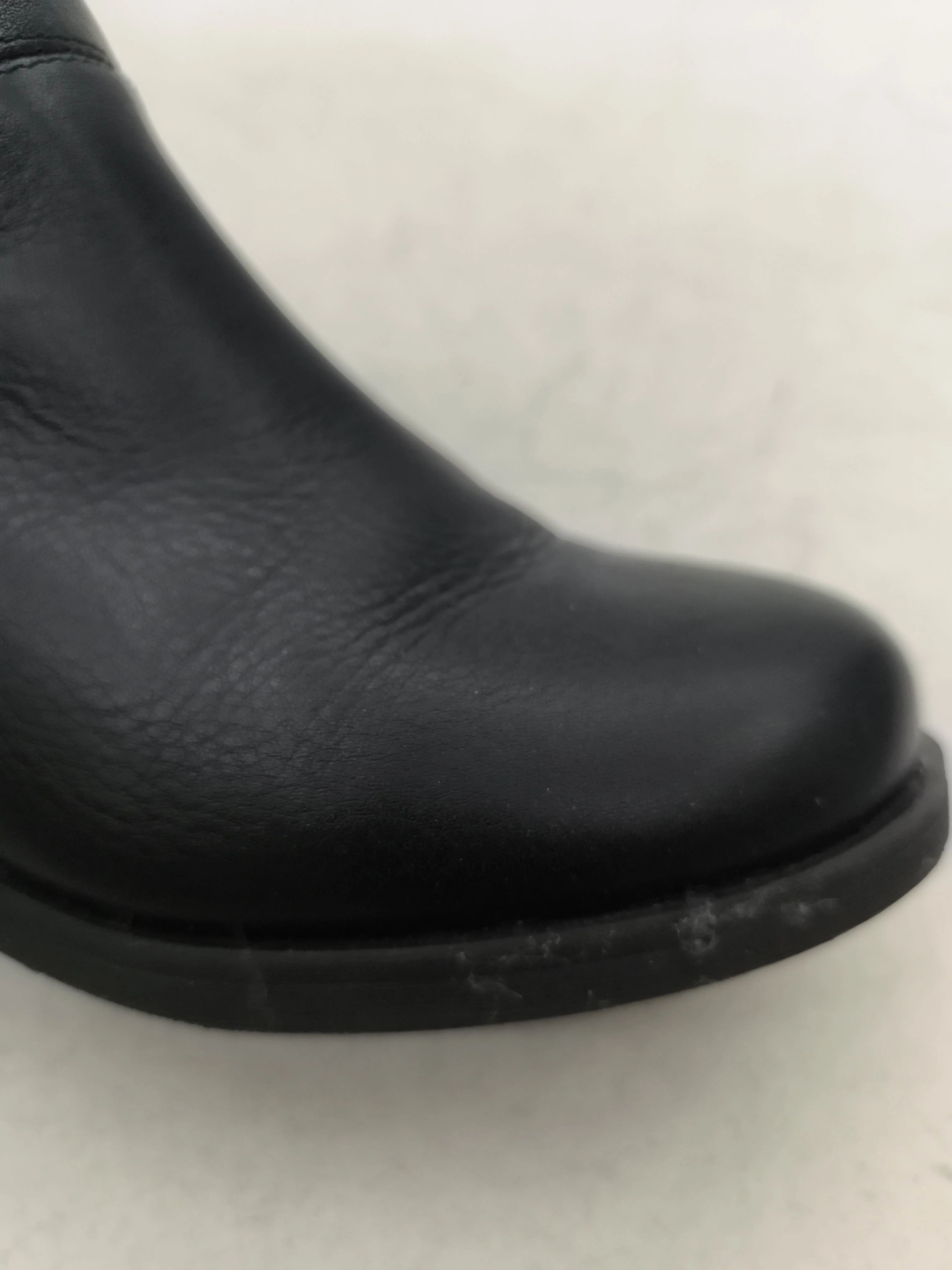 Clarks Women's Boots UK 5 Black Leather with Faux Leather Chelsea - Image 8