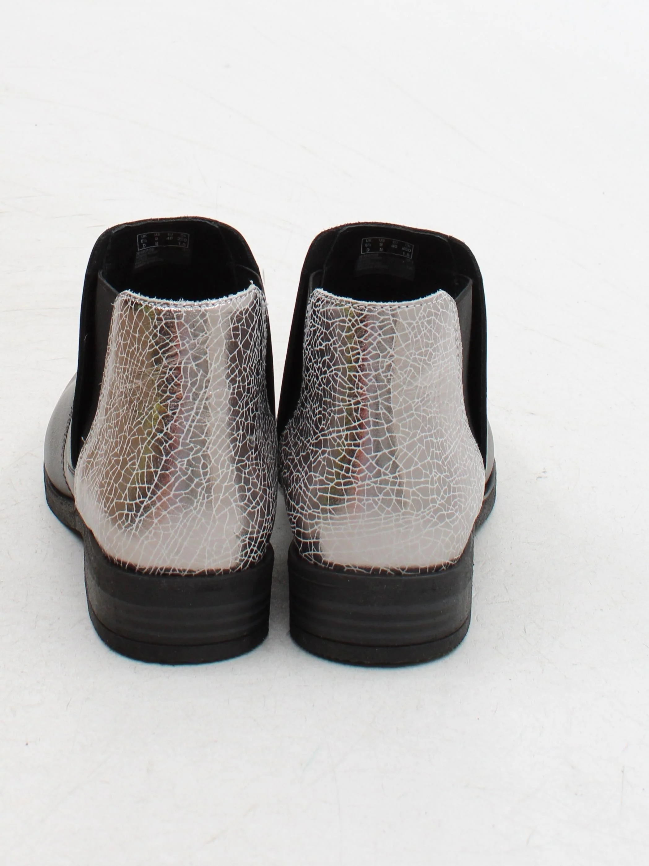 Clarks Women's Boots UK 6.5 Black 100% Leather Chelsea - Image 3