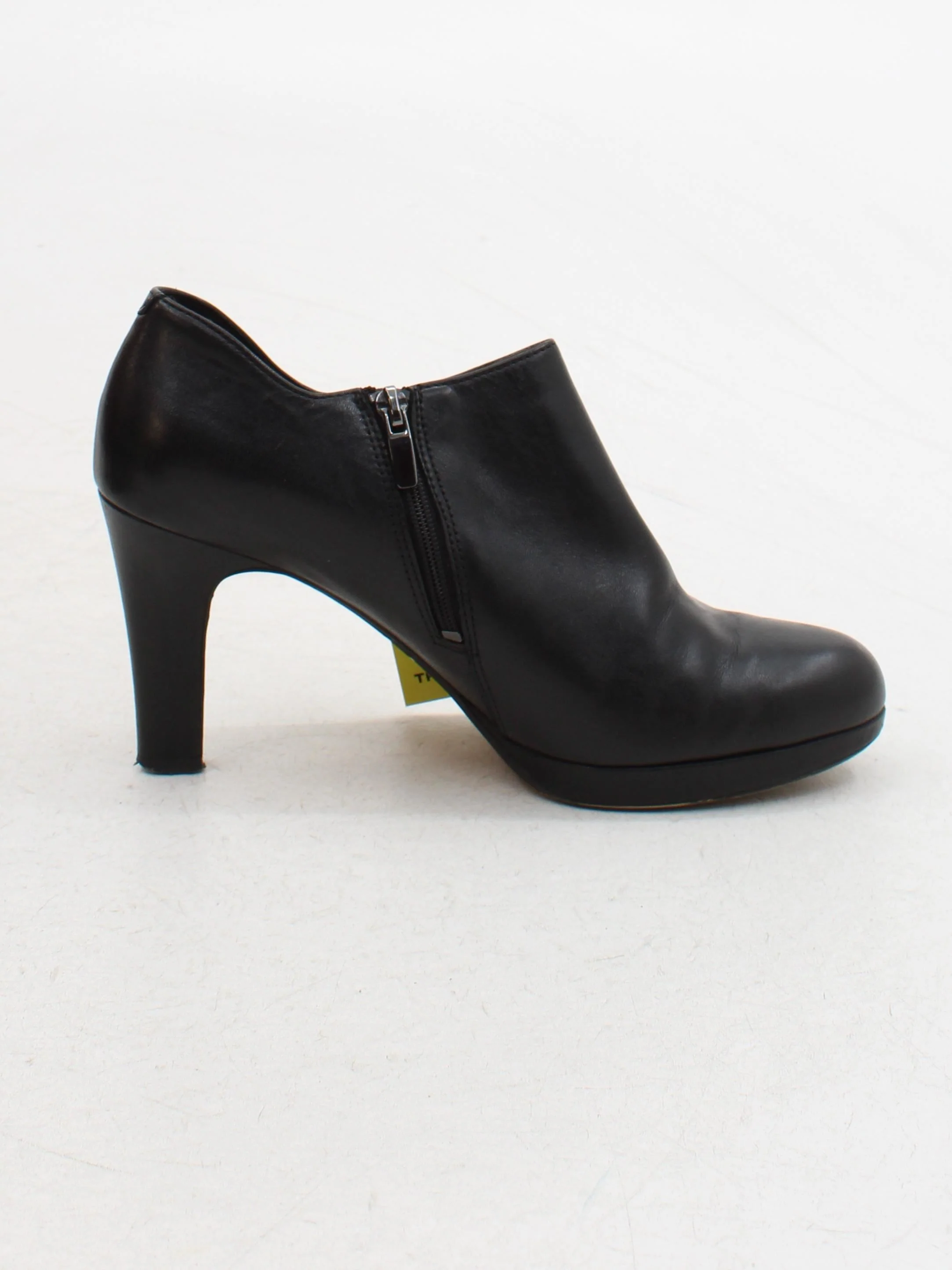 Clarks Women's Boots UK 7 Black 100% Leather Platform - Image 5