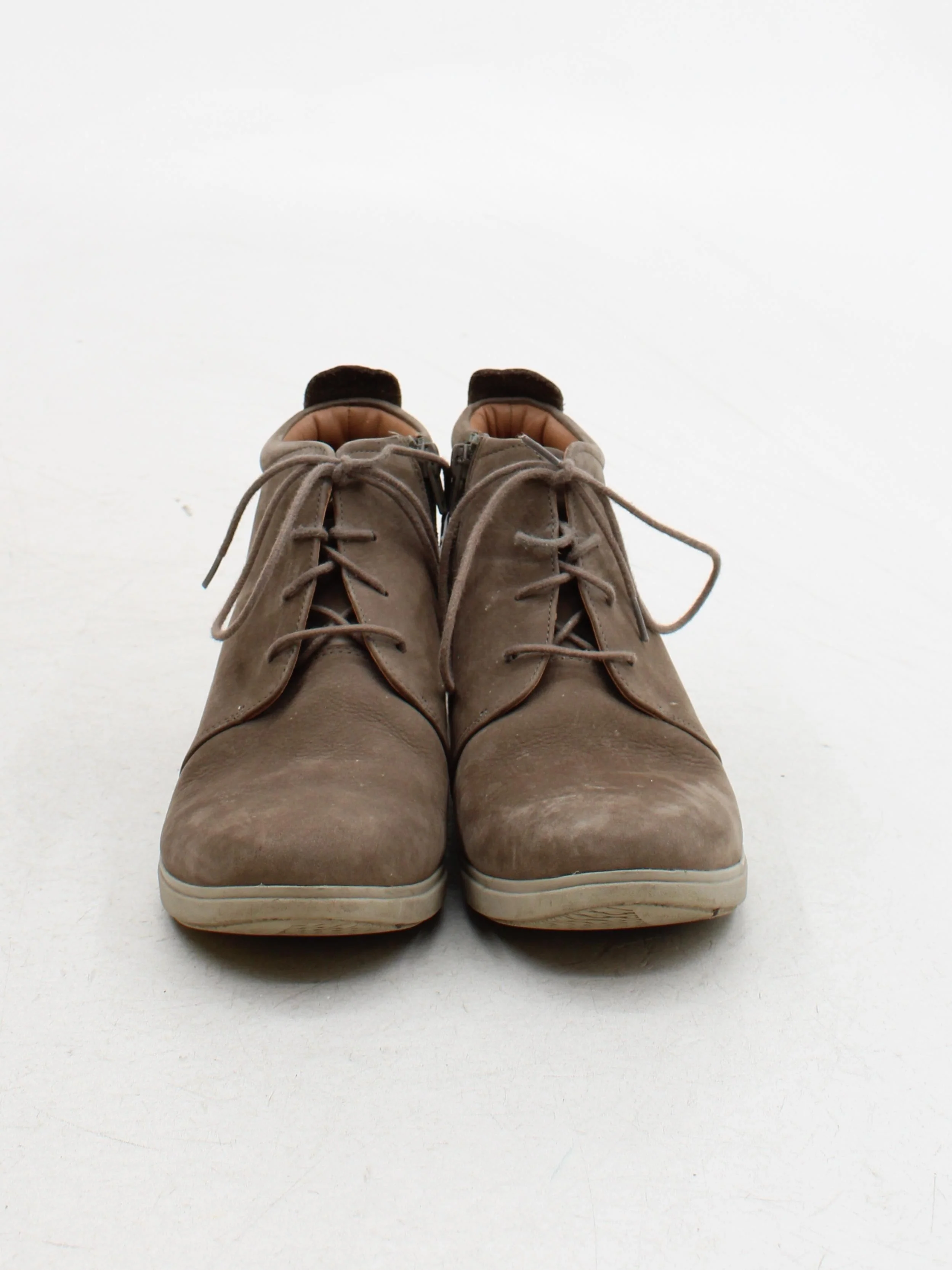 Clarks Women's Boots UK 7 Tan 100% Suede Desert - Image 2