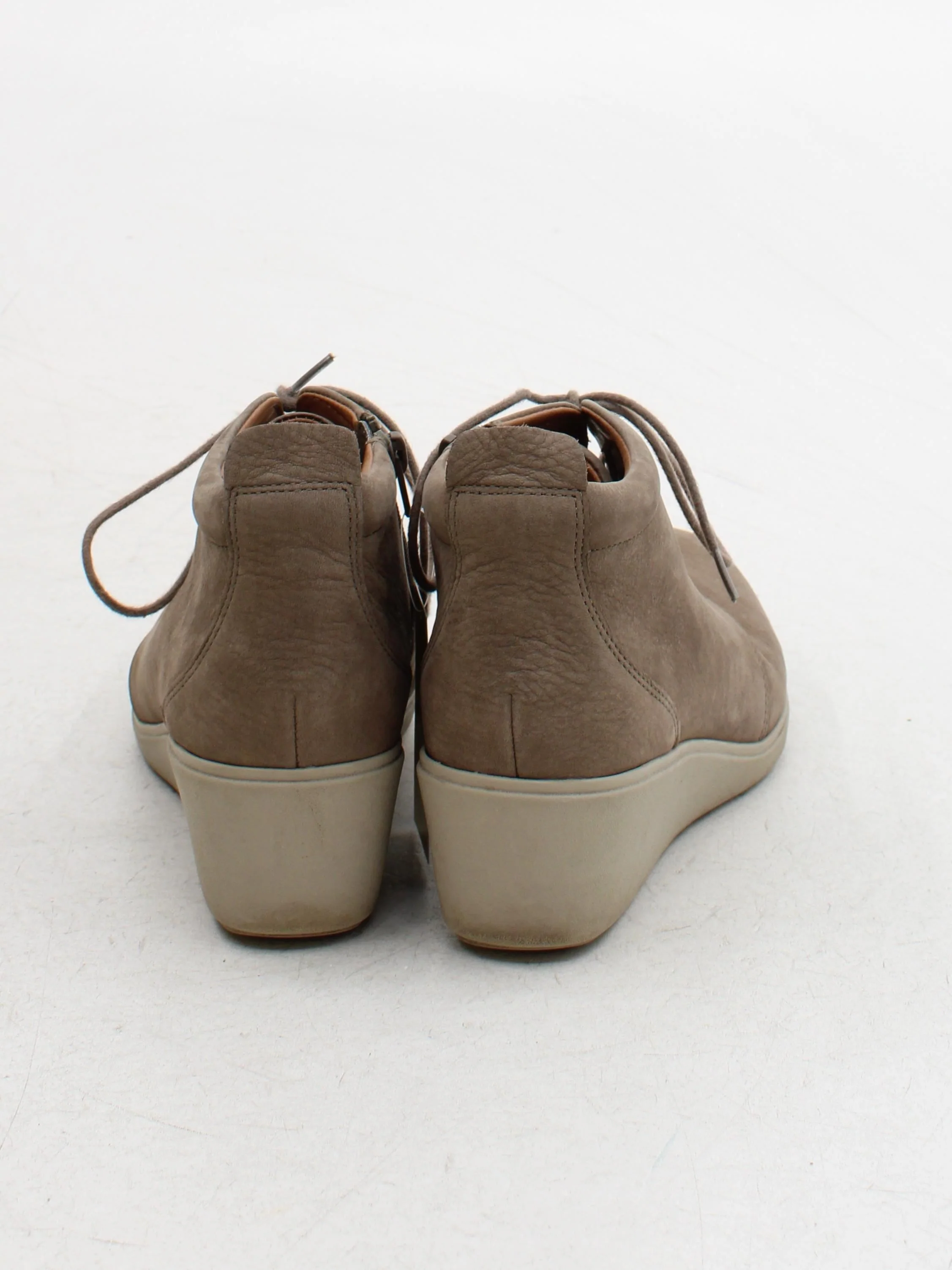 Clarks Women's Boots UK 7 Tan 100% Suede Desert - Image 3