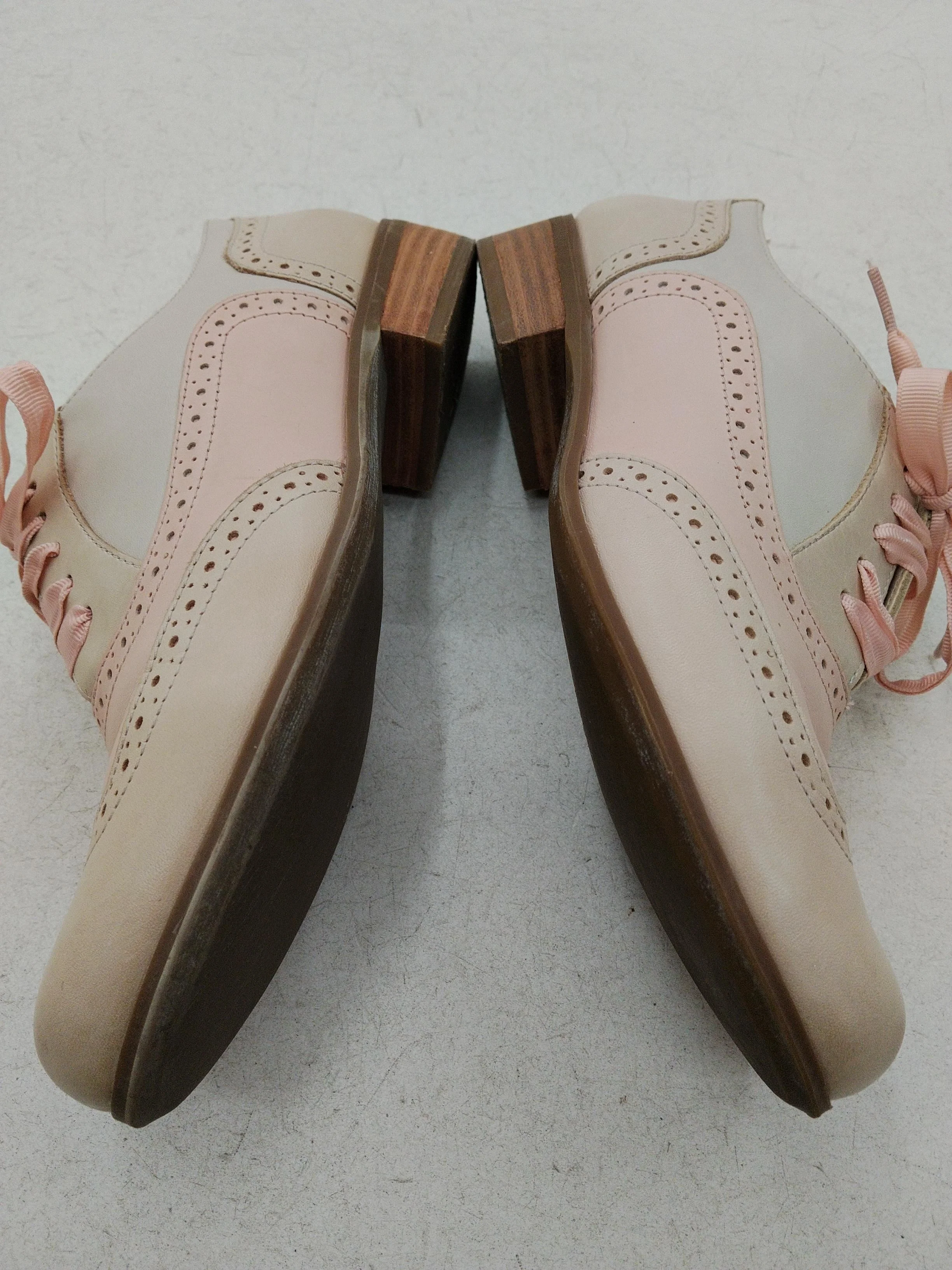 Clarks Women's Flat Shoes UK 5 Cream 100% Leather Loafer - Image 7