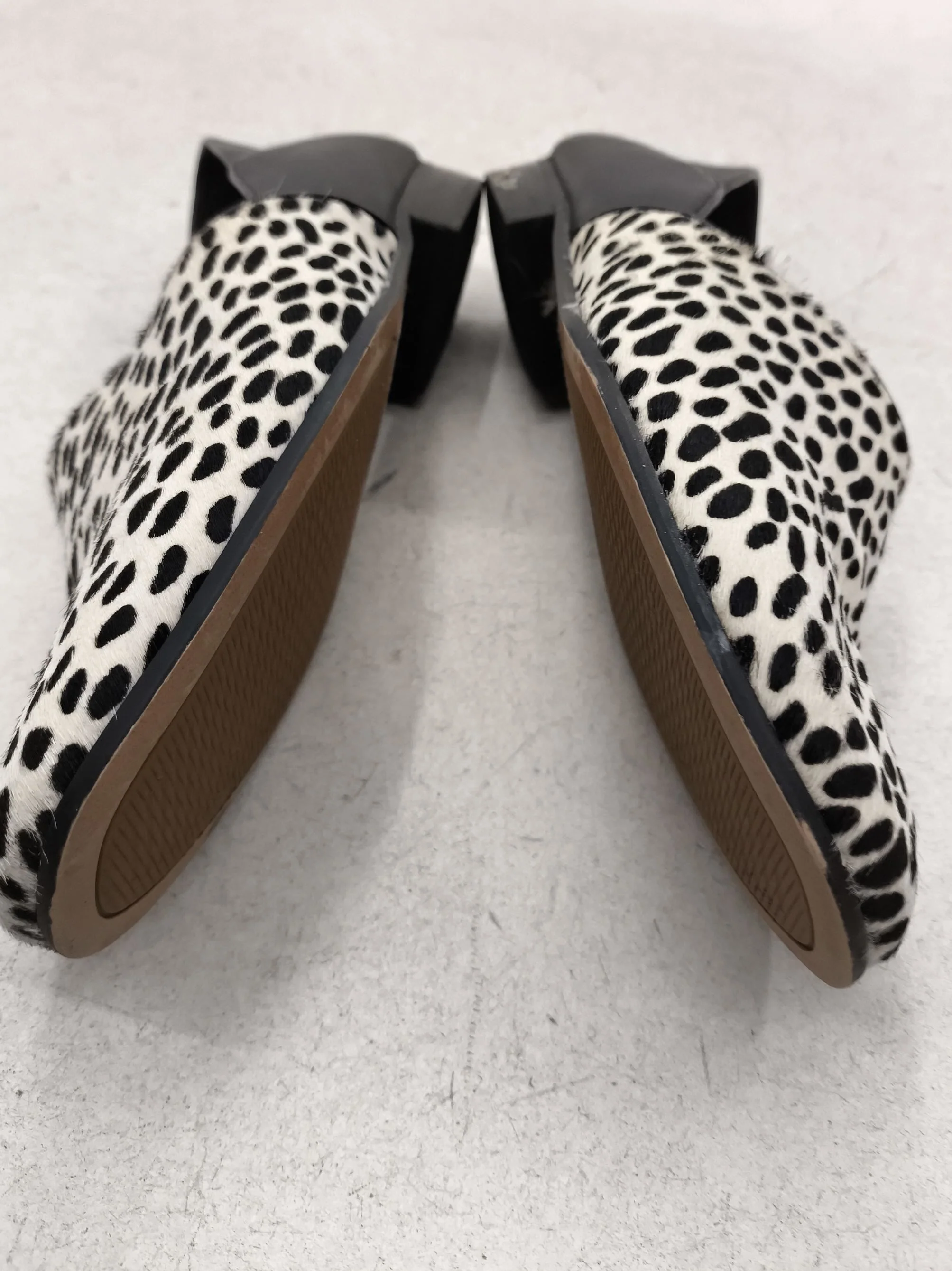 Clarks Women's Flat Shoes UK 5 Multi Animal Print Leather with Animal Fur Loafer - Image 7