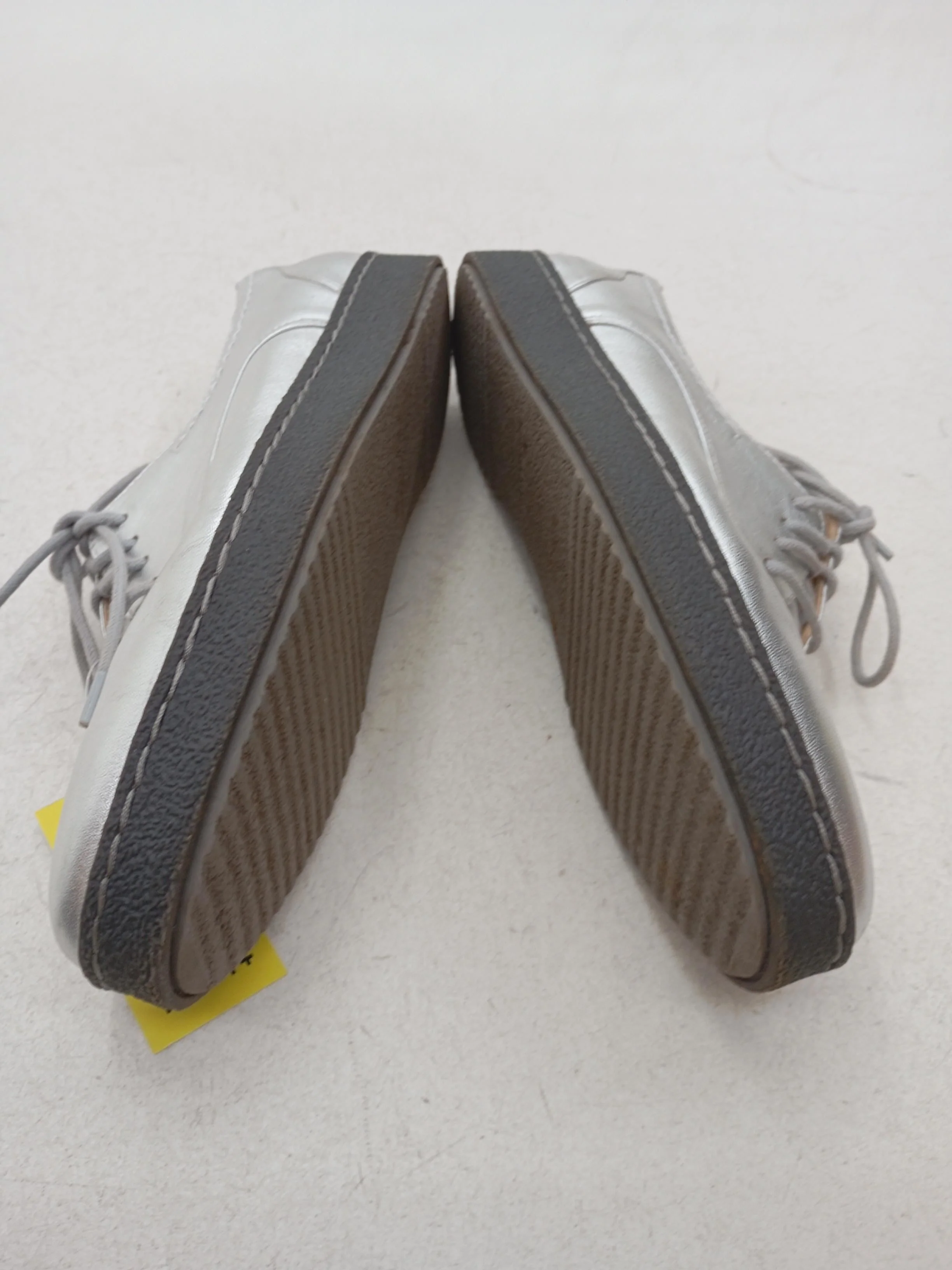 Clarks Women's Flat Shoes UK 5 Silver 100% Leather Loafer - Image 7