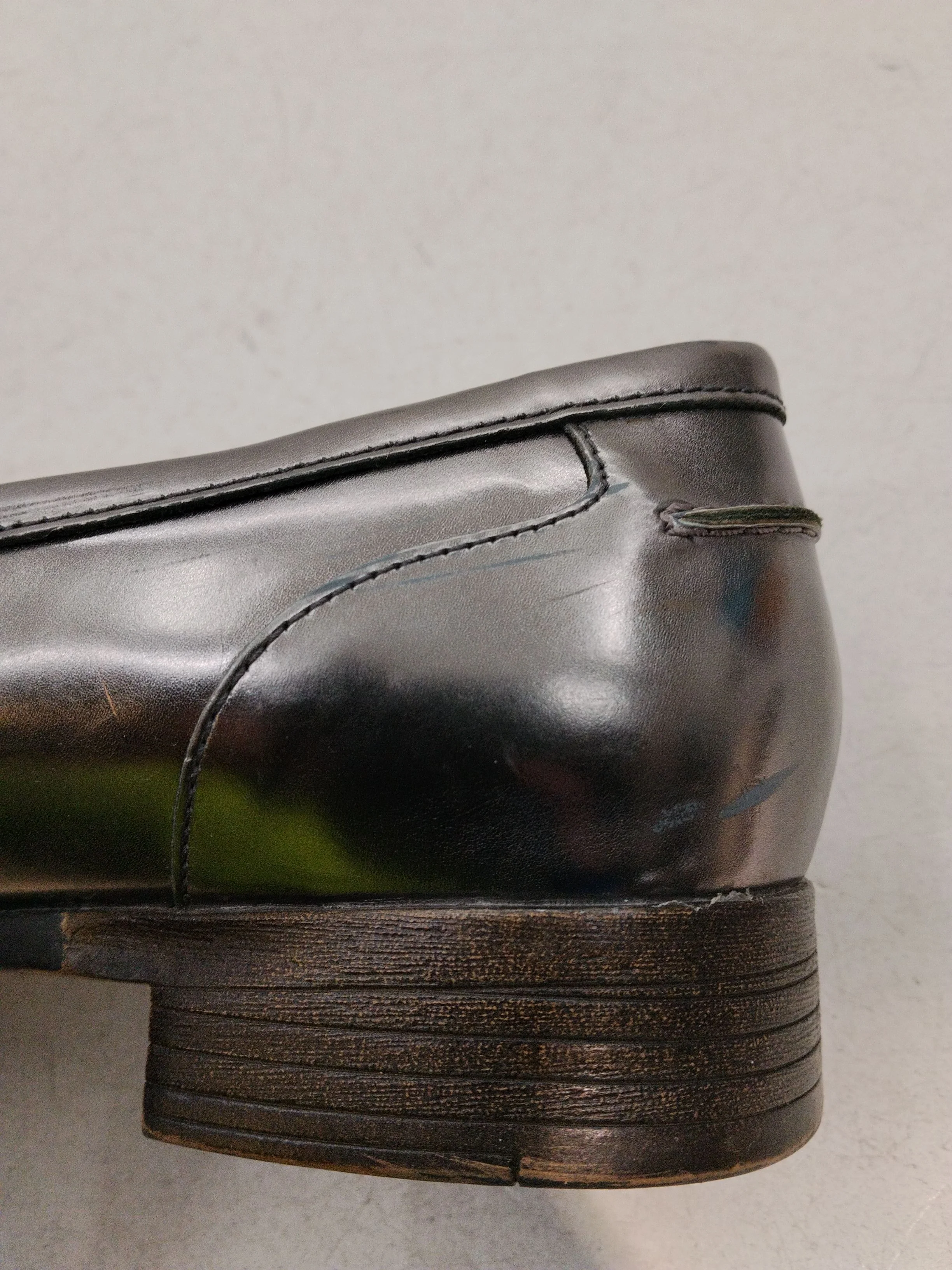 Clarks Women's Flat Shoes UK 6 Silver 100% Leather Loafer - Image 8