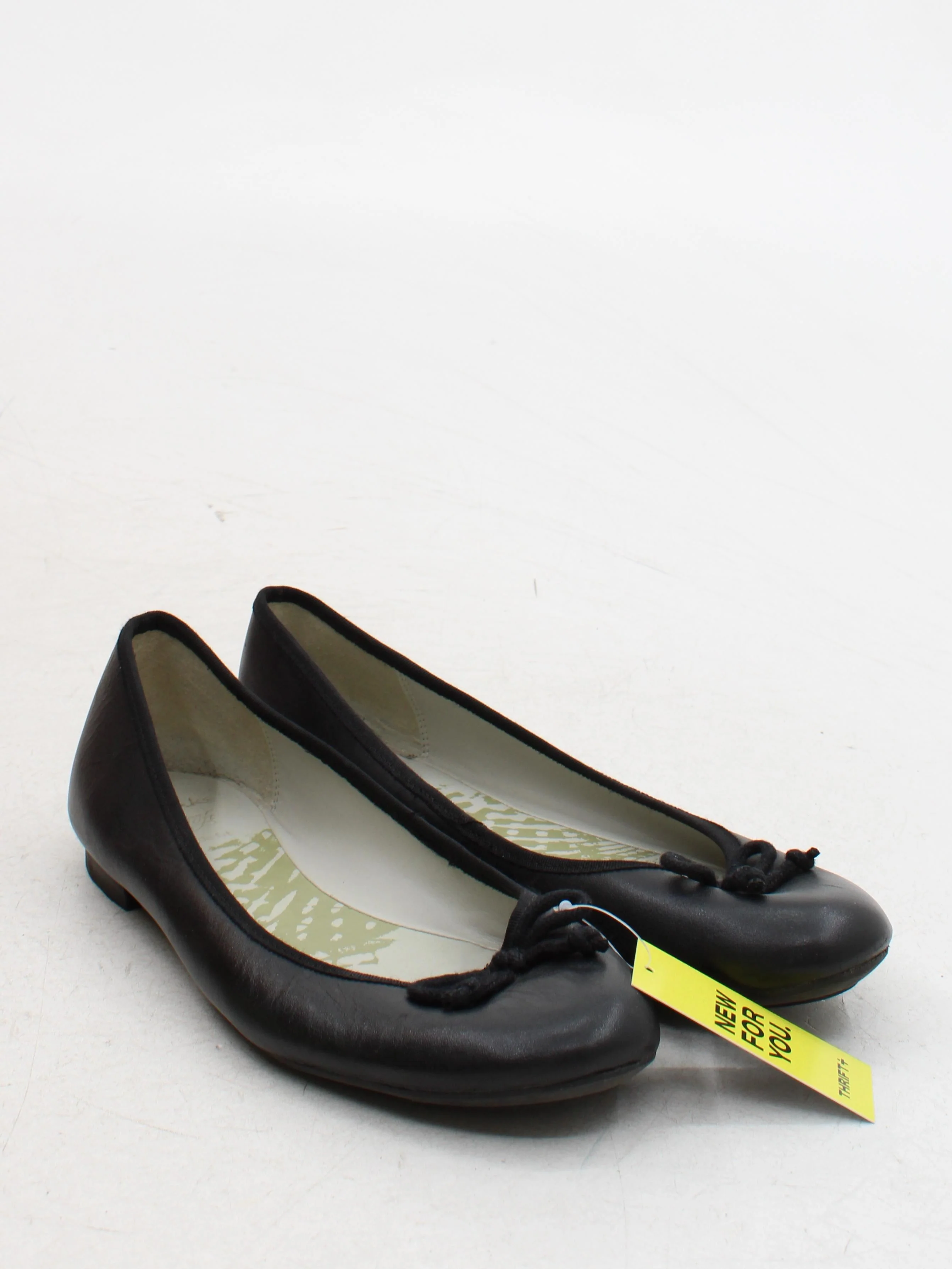 Clarks Women's Flat Shoes UK 9 Black 100% Leather Ballet - Image 4