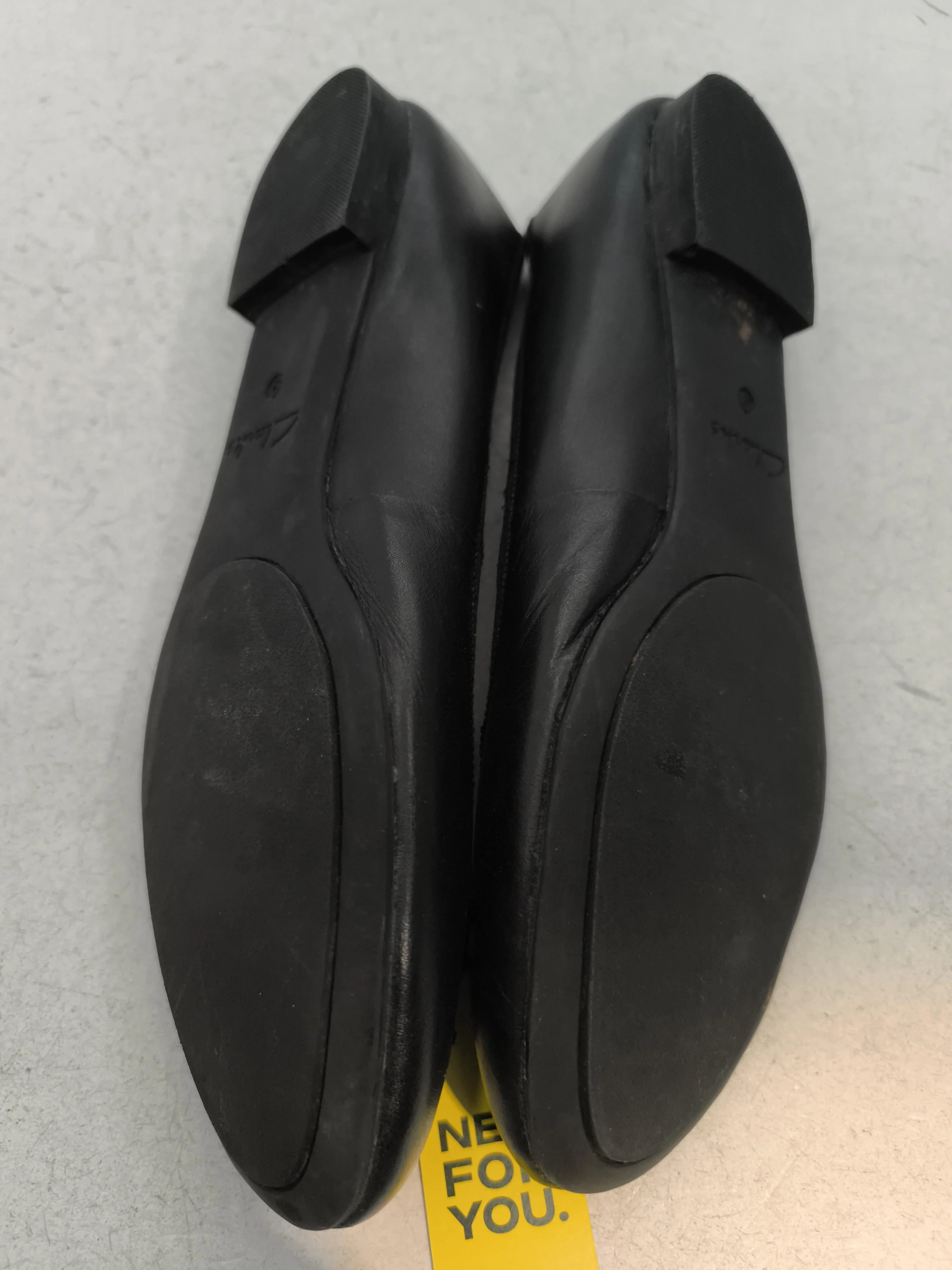 Clarks Women's Flat Shoes UK 9 Black 100% Leather Ballet - Image 7
