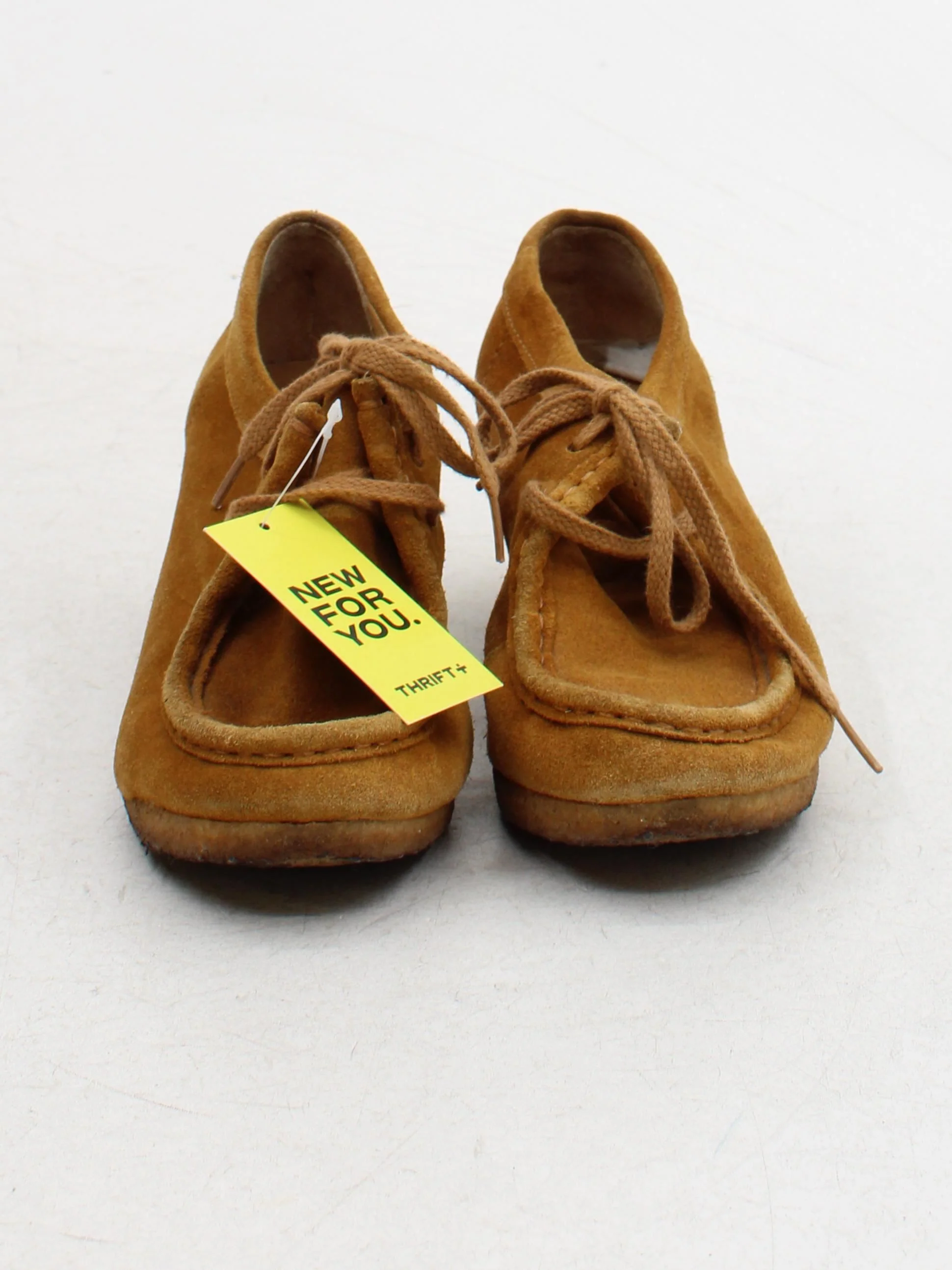 Clarks Women's Heels UK 4 Tan 100% Suede Mule - Image 2