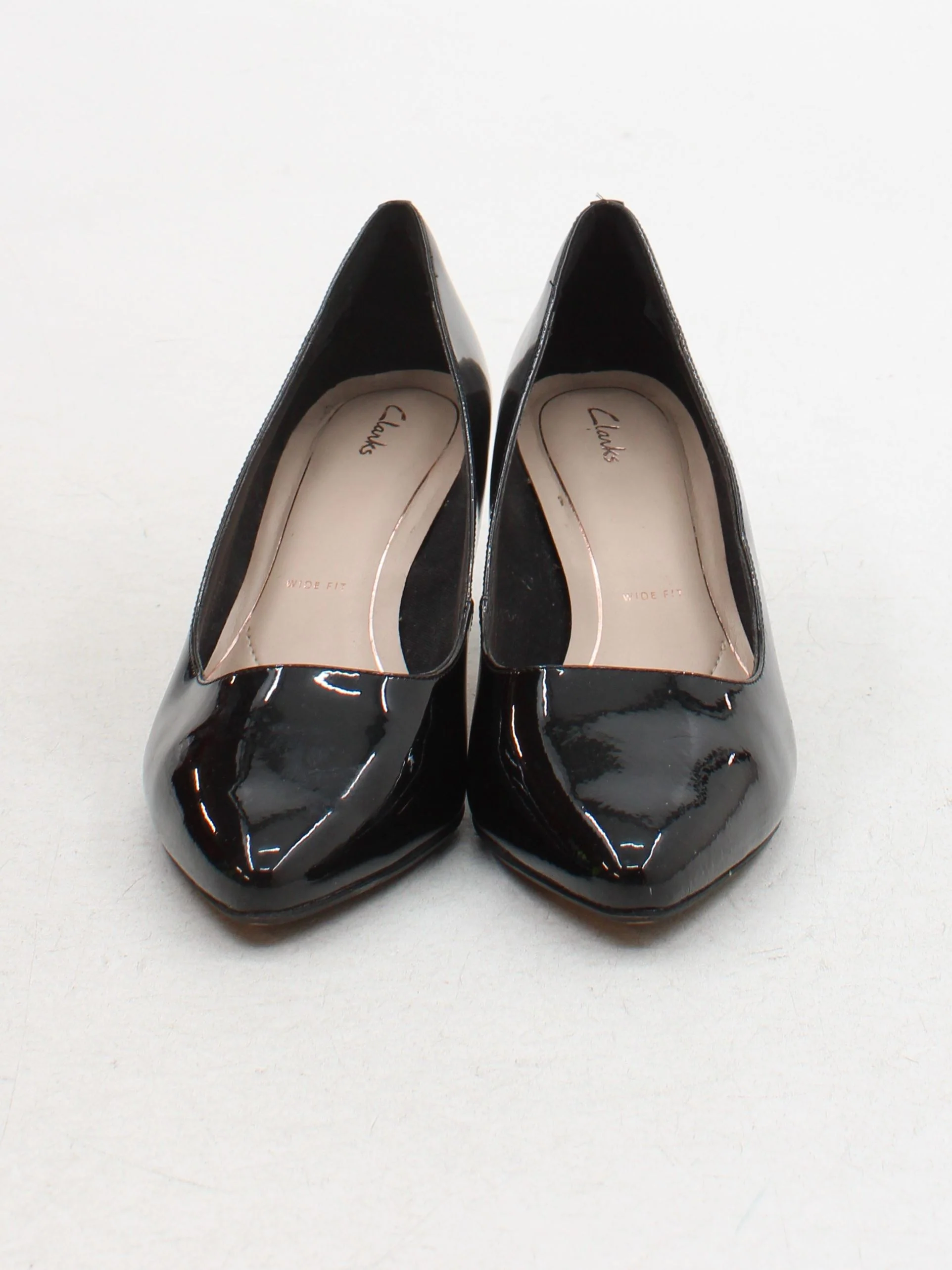 Clarks Women's Heels UK 6 Black 100% Other Court - Image 2