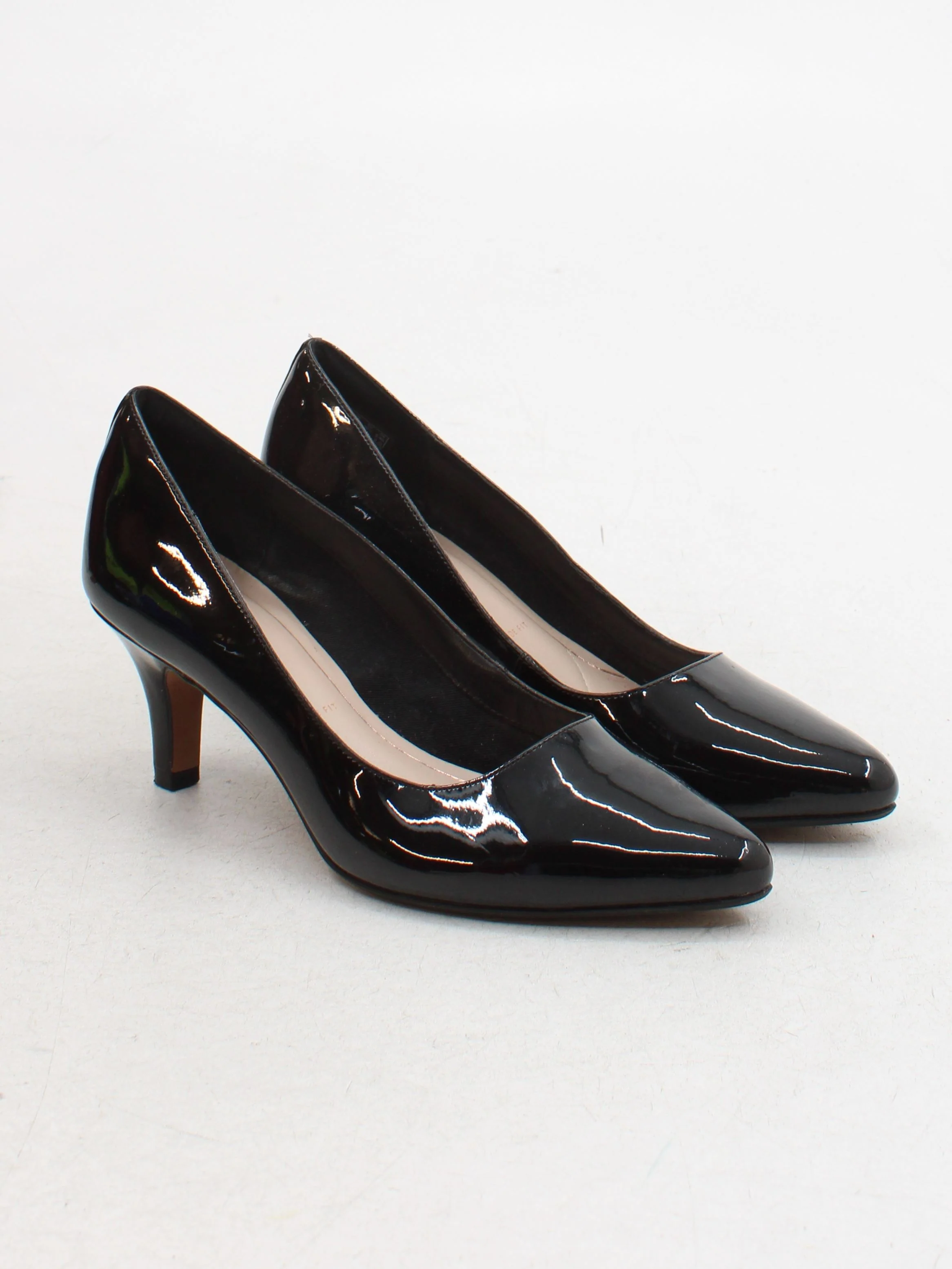 Clarks Women's Heels UK 6 Black 100% Other Court - Image 4