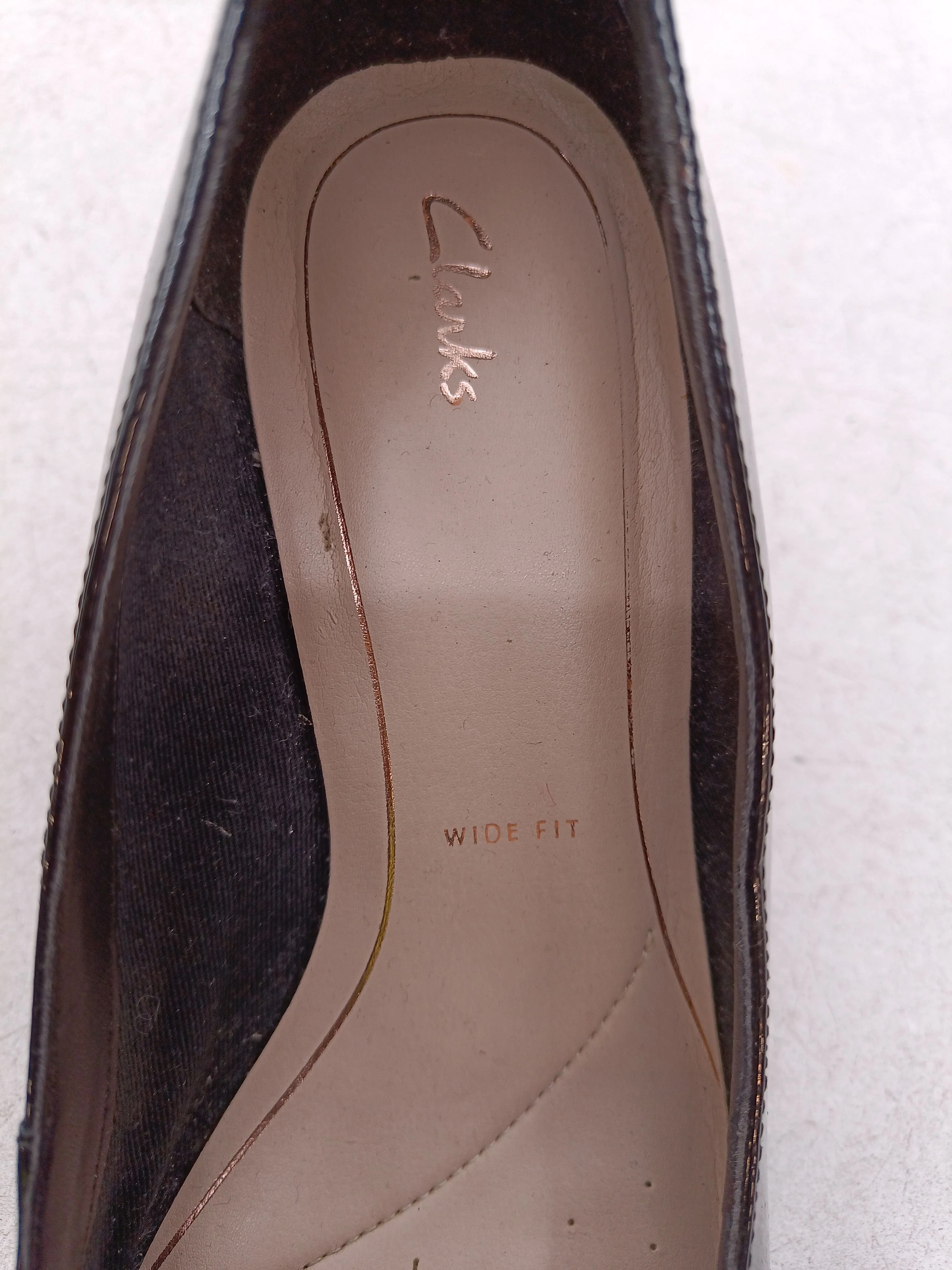 Clarks Women's Heels UK 6 Black 100% Other Court - Image 6