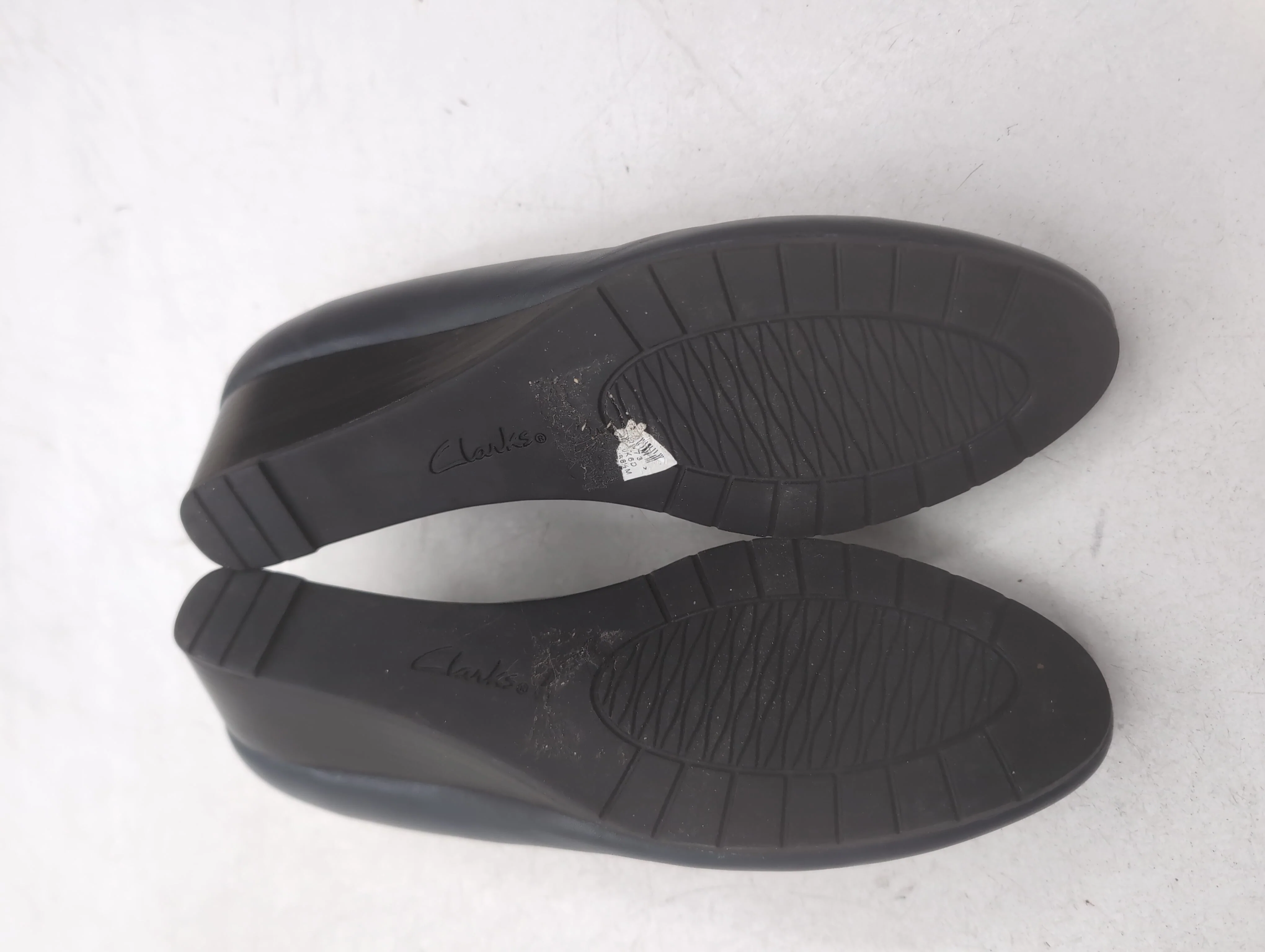 Clarks Women's Heels UK 6 Blue 100% Leather Platform - Image 7