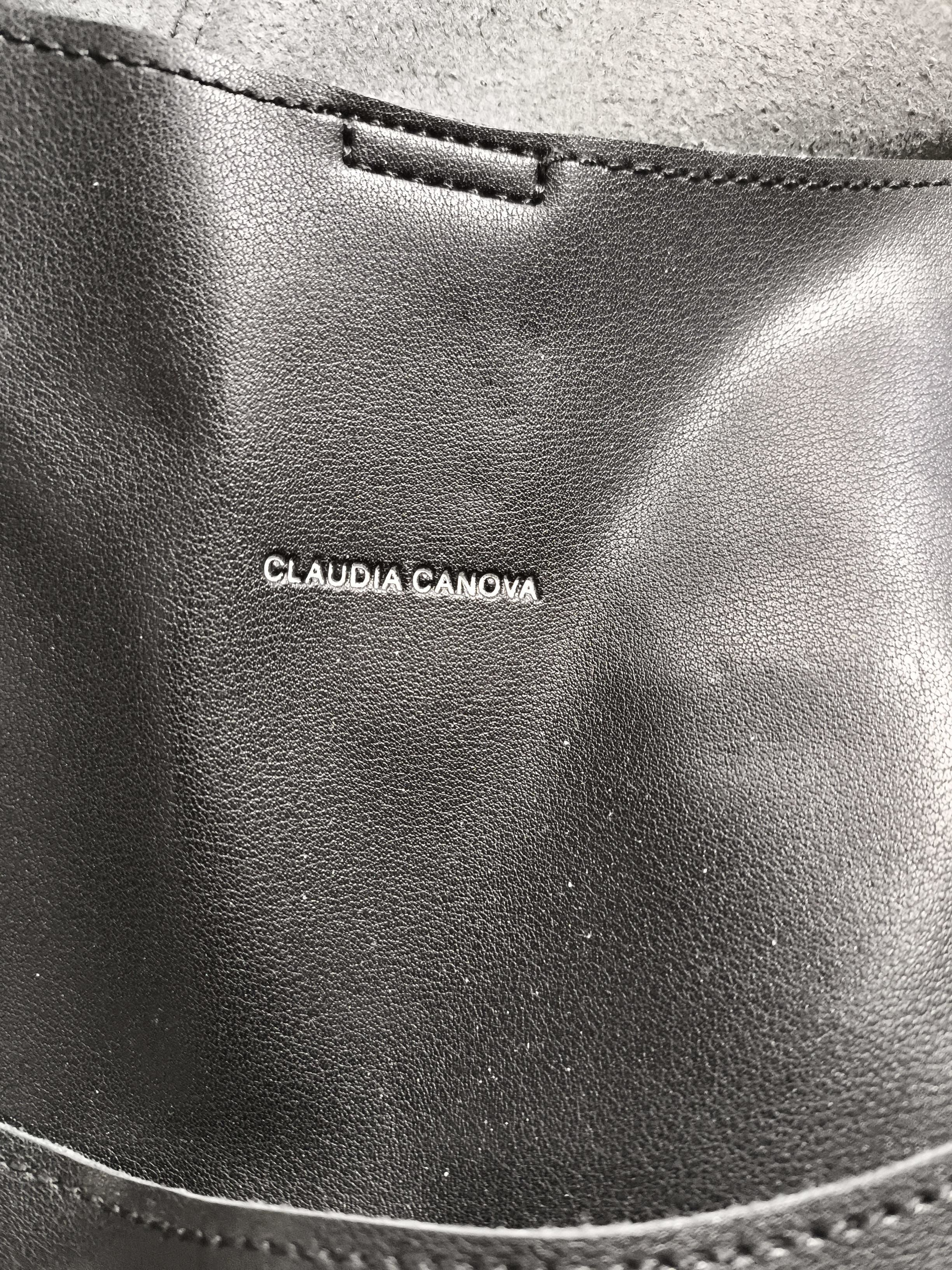 Claudia Canova Women's Bag Black 100% Leather Tote - Image 5