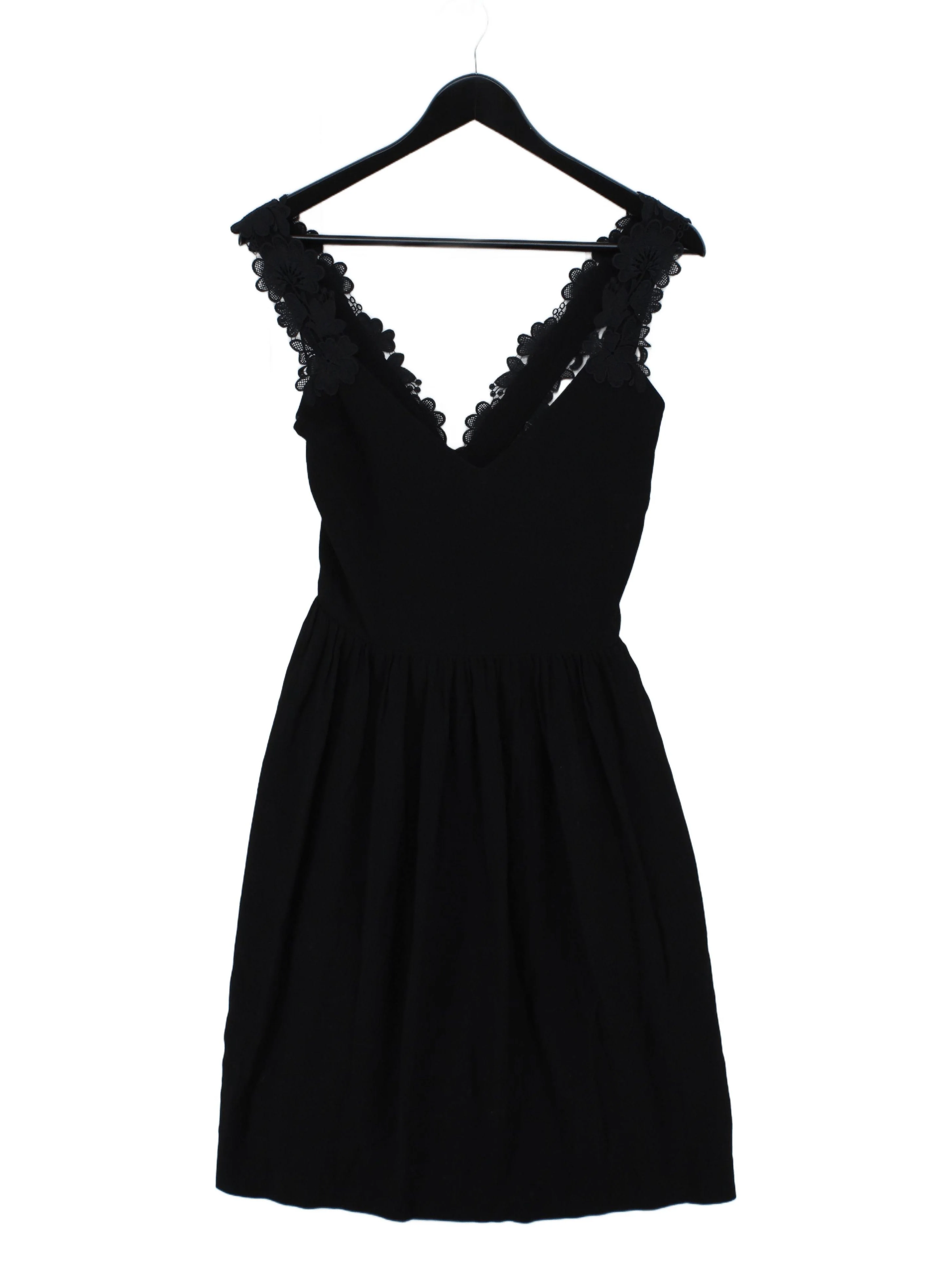 Claudie Pierlot Skater Mini Dress UK12 in Black
