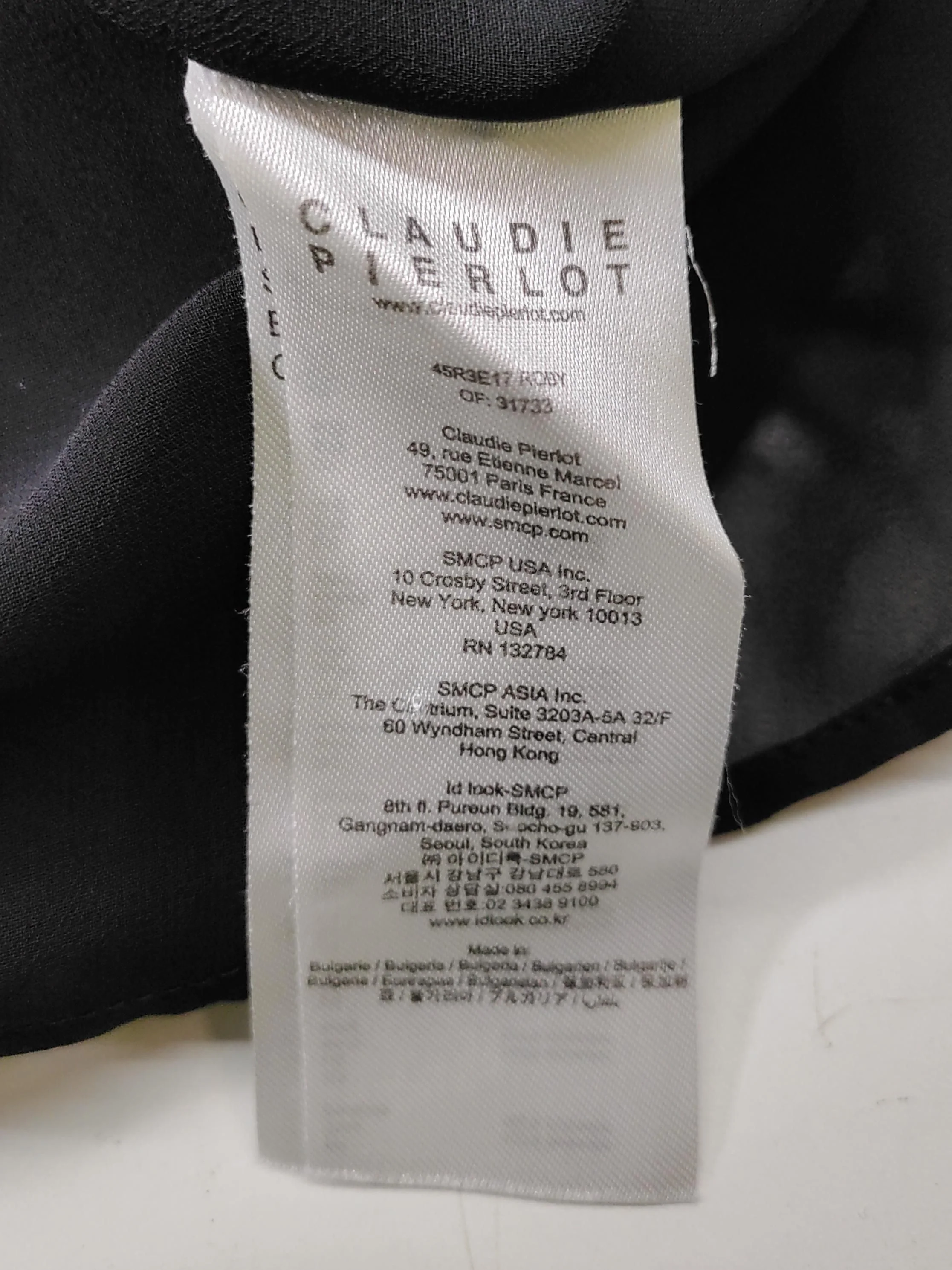 Claudie Pierlot Skater Mini Dress UK12 in Black - Image 6