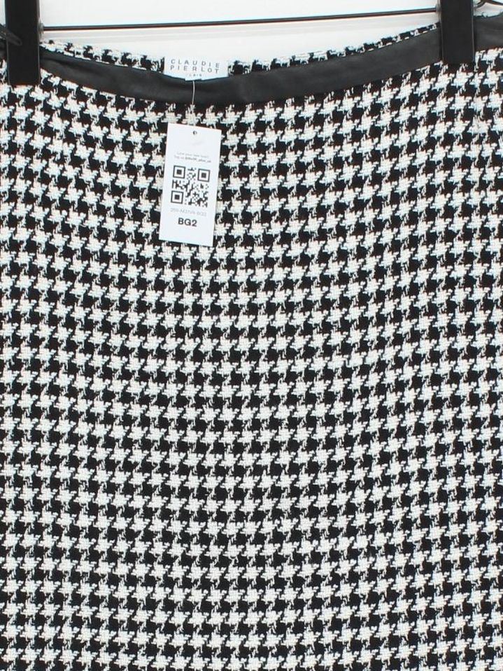 Claudie Pierlot Women's Mini Skirt UK 12 Multi Cotton - Image 3