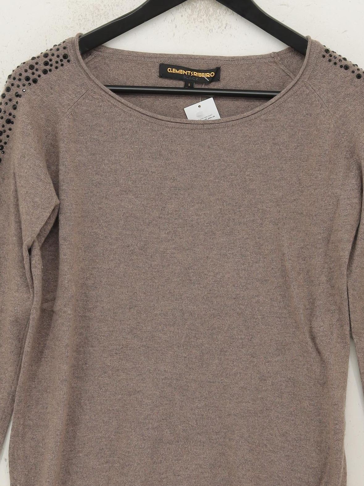 Clements Ribeiro Women's Jumper S Tan Viscose - Image 3