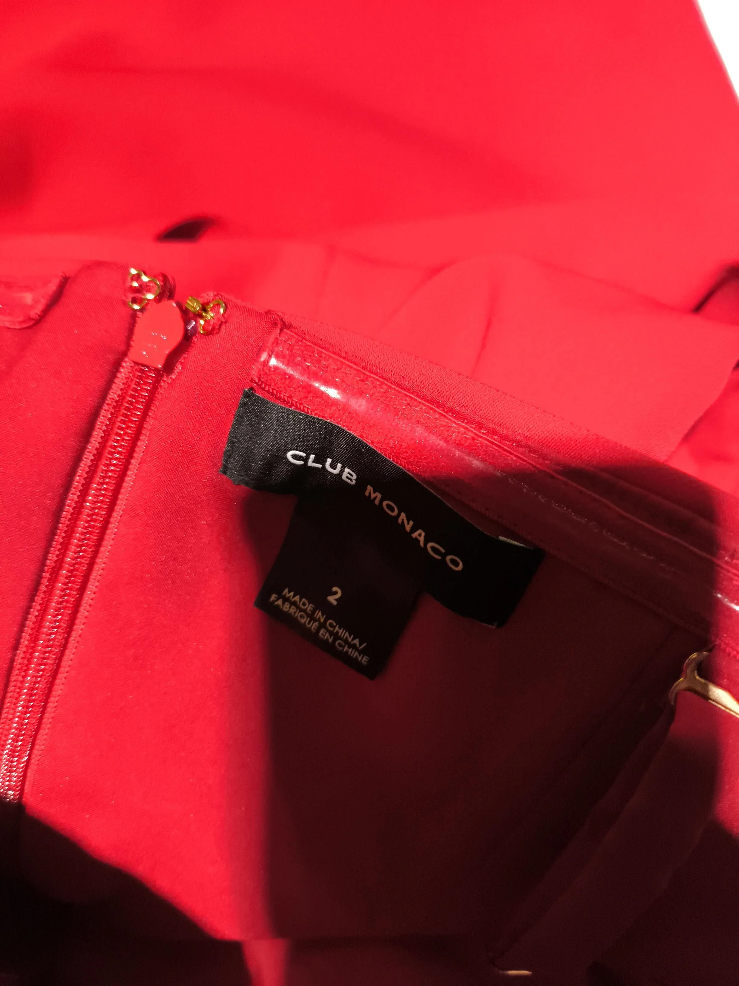 Club Monaco Bodycon Midi Dress in Red - Image 5